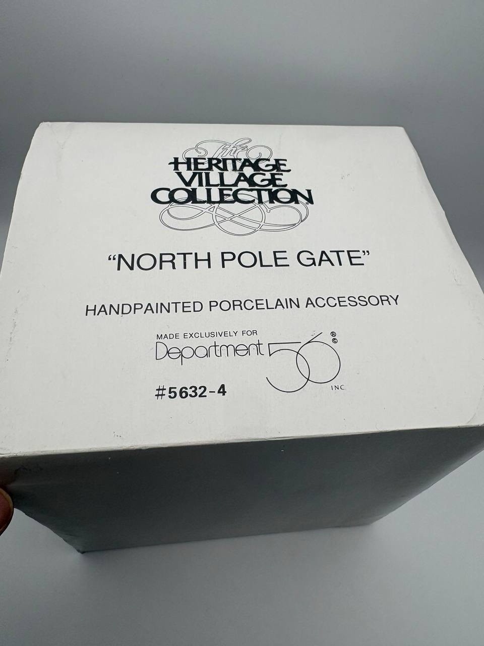 Dept 56 North Pole Series North Pole Gate #56.56324