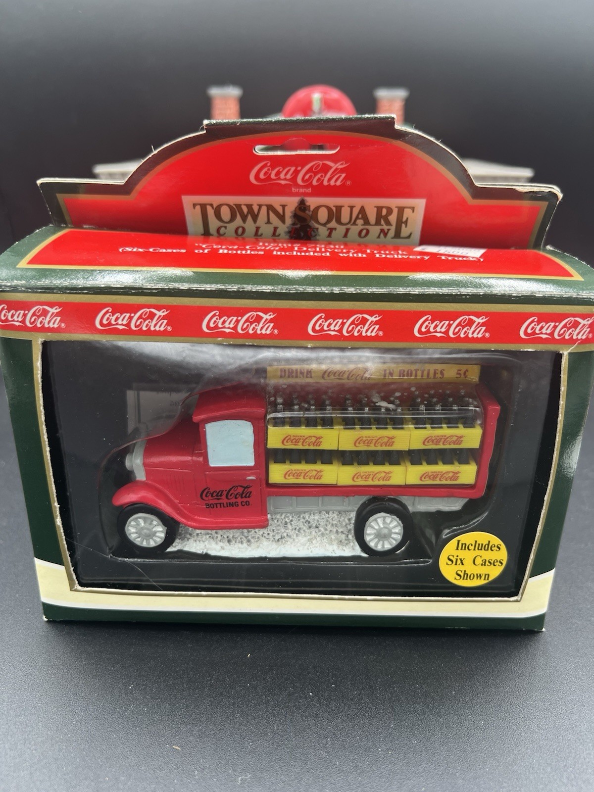 Dept 56 Coca Cola Bottling Plant, Delivery Men, Neon Sign & Delivery Truck Combo