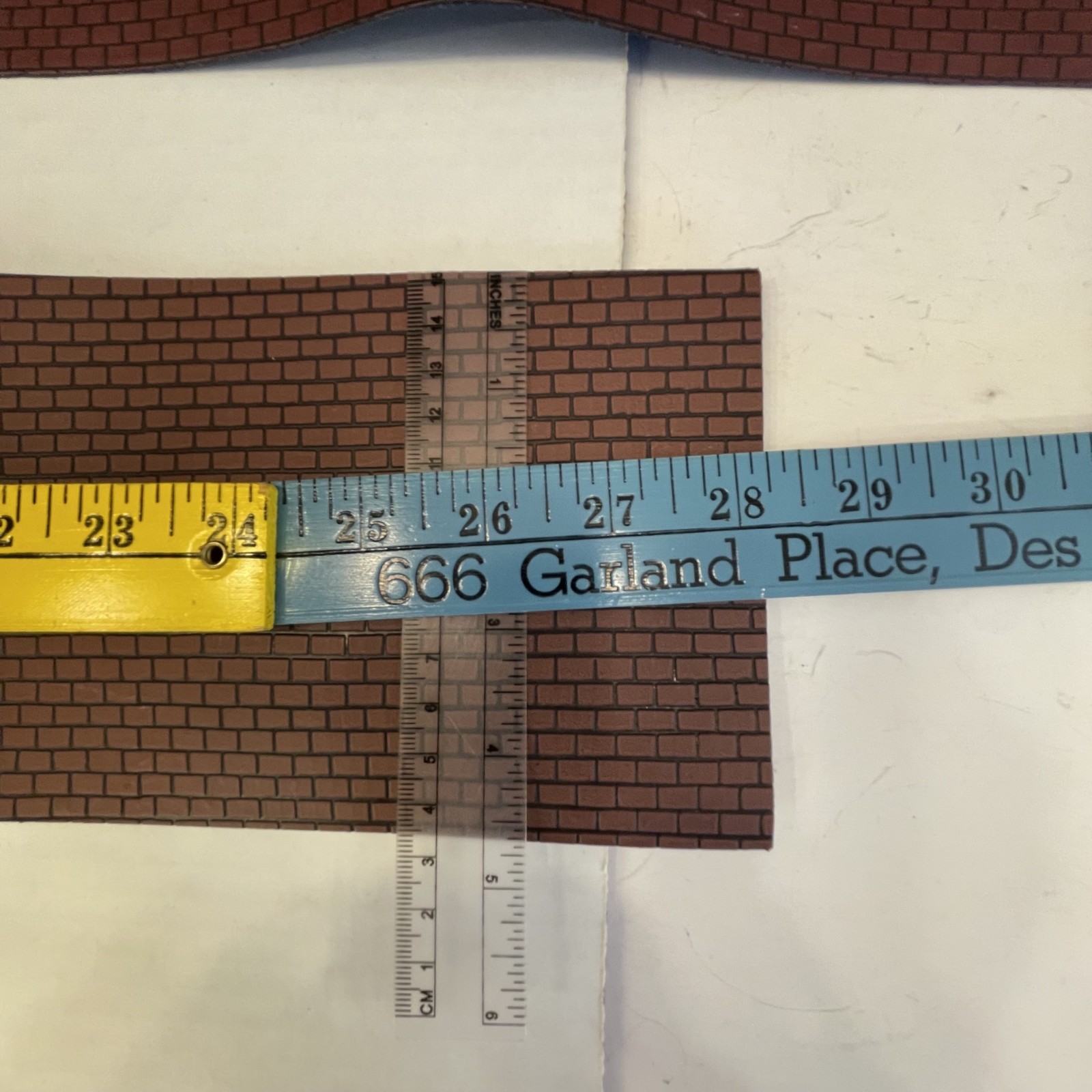 Department 56 Brick Road Sections See Measurements in Description