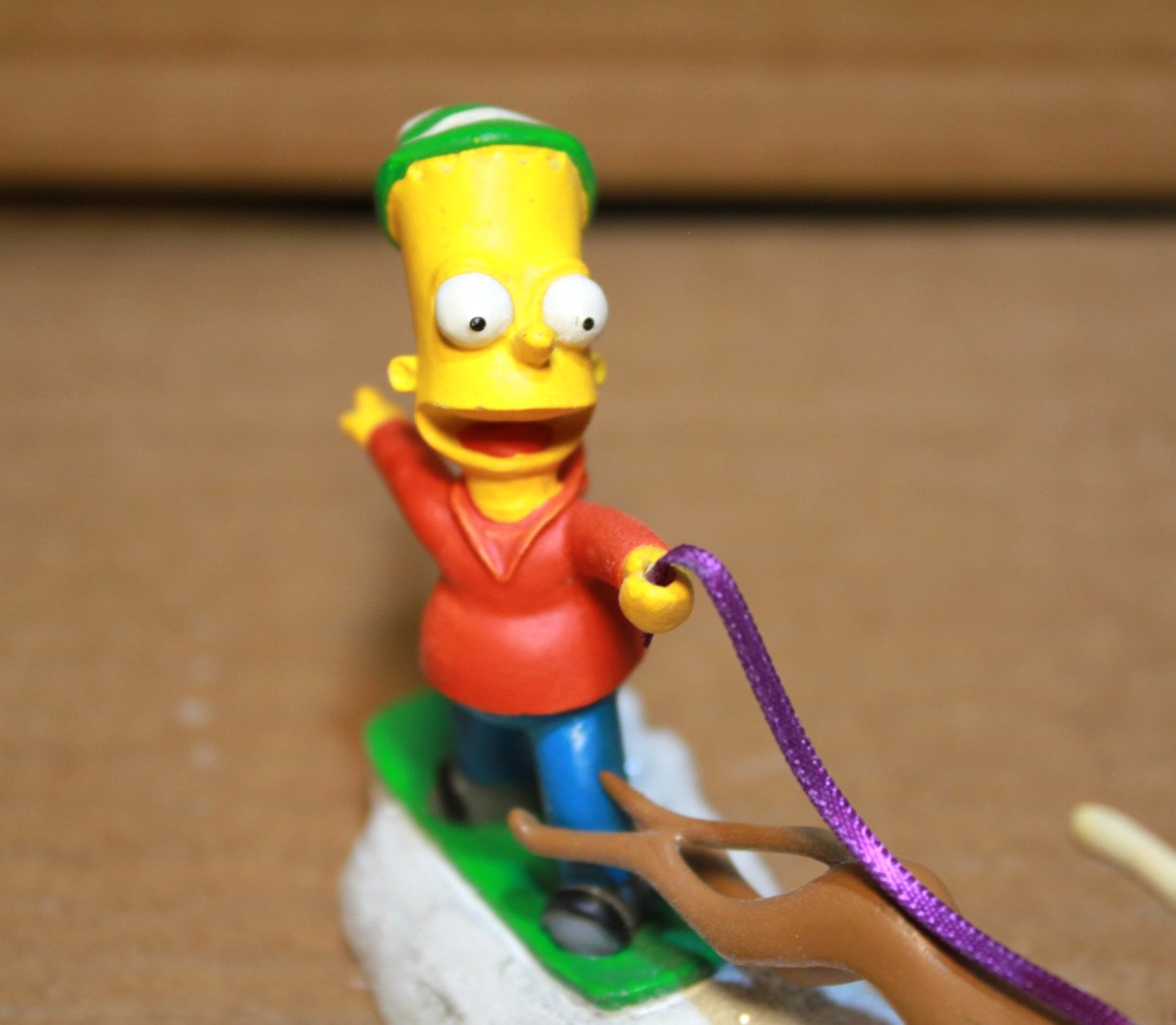 The Simpsons Dept 56 Bart “Ay Caramba” Christmas Figurine 2013