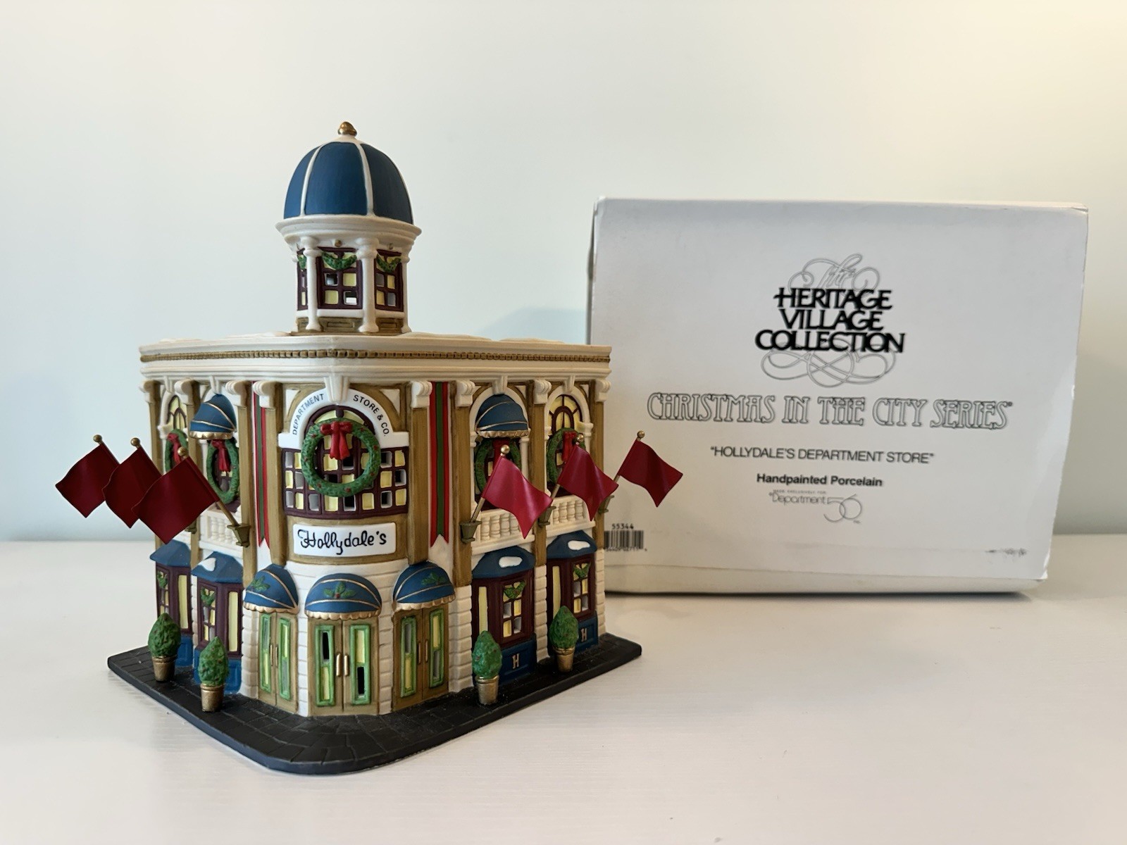 Department 56 Christmas In The City – Hollydale’s Department Store Complete!