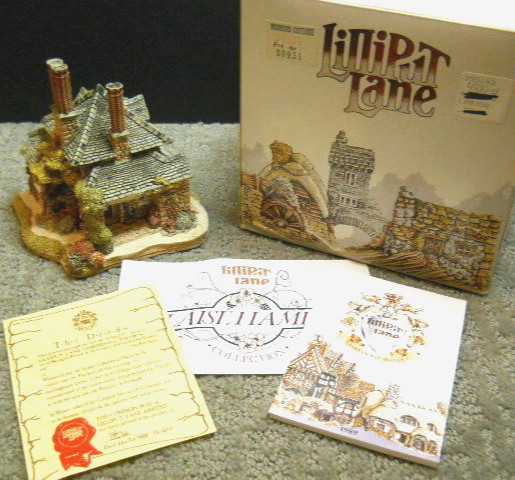 Lilliput Lane Diamond Cottage 1989 Blaise Hamlet Collection NIB #350