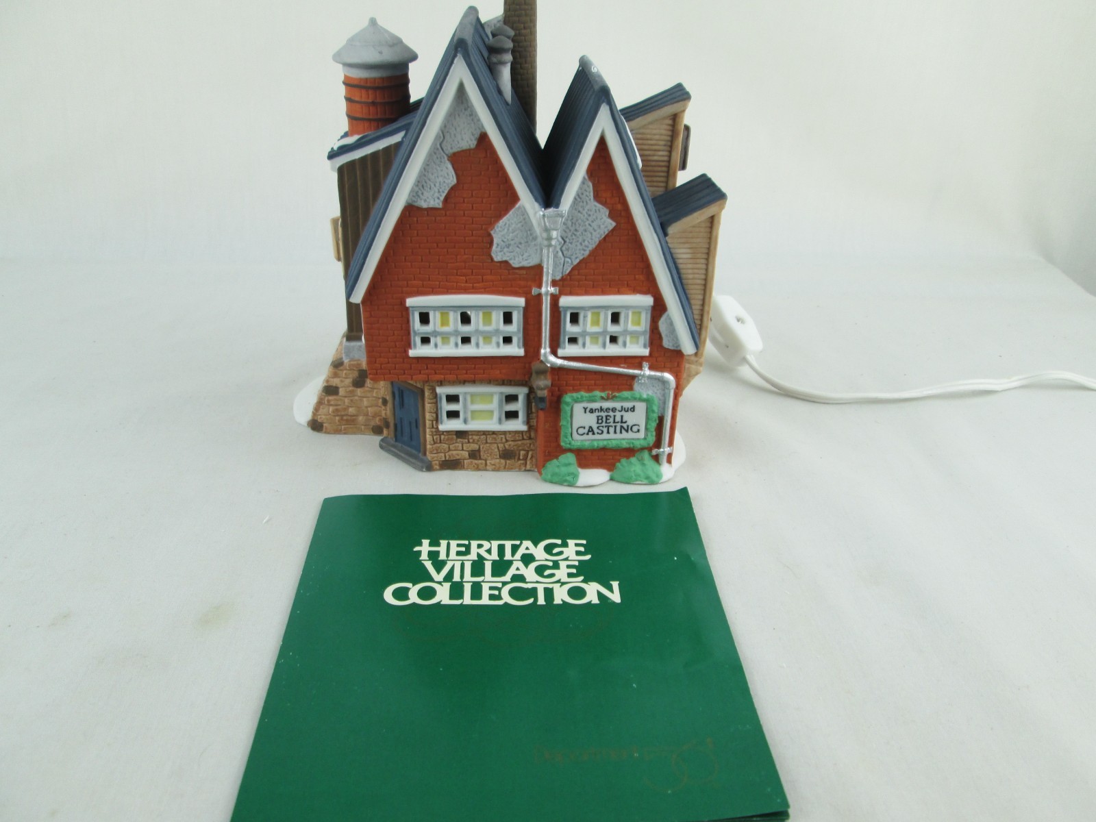 Dept. 56 New England Village “Yankee Jud Bell Casting” #5643-0 with Box 1992