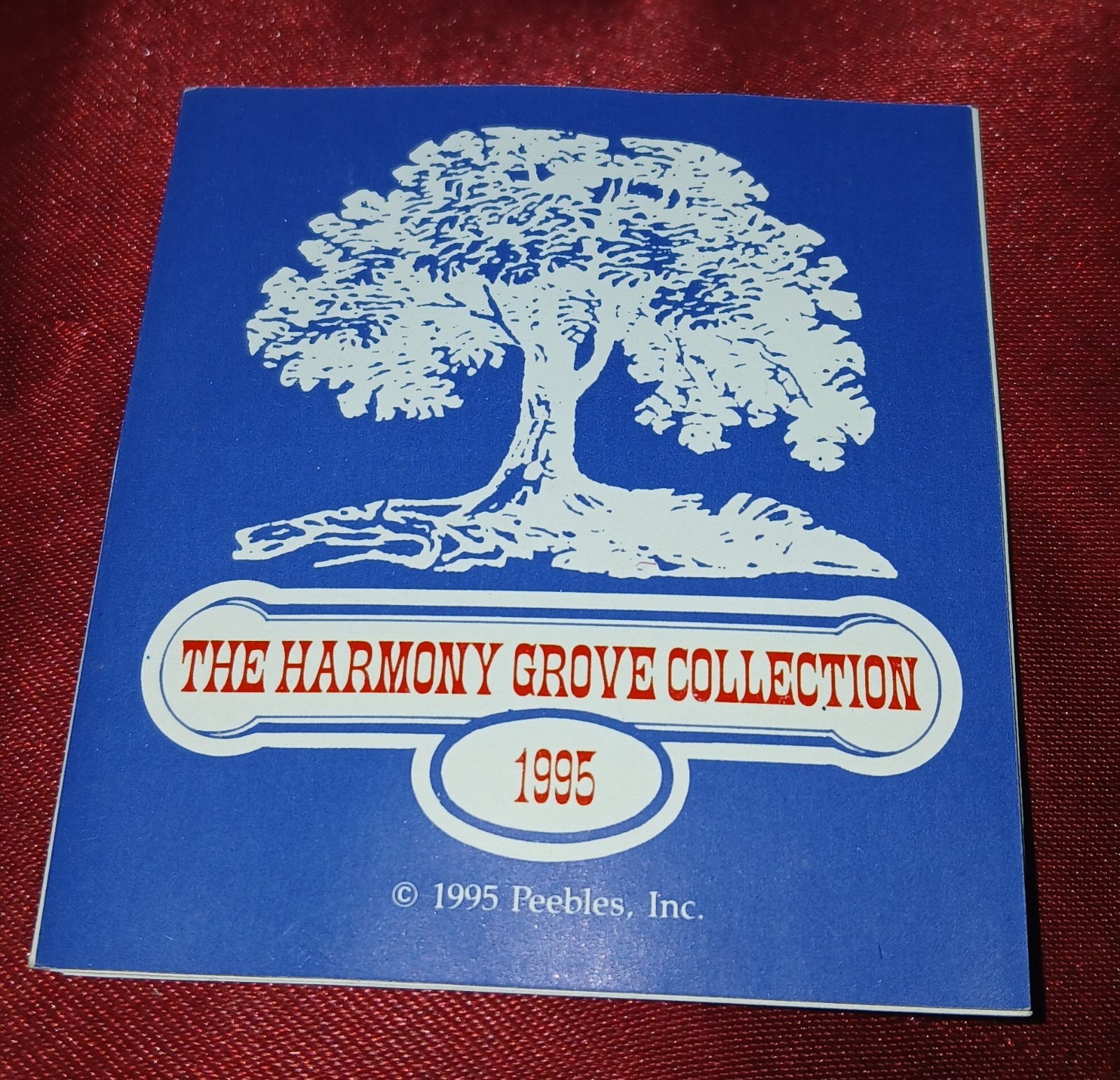 Harmony Grove Collection 1995 Clerk’s Office PS30 New NIB Peebles South Hill VA