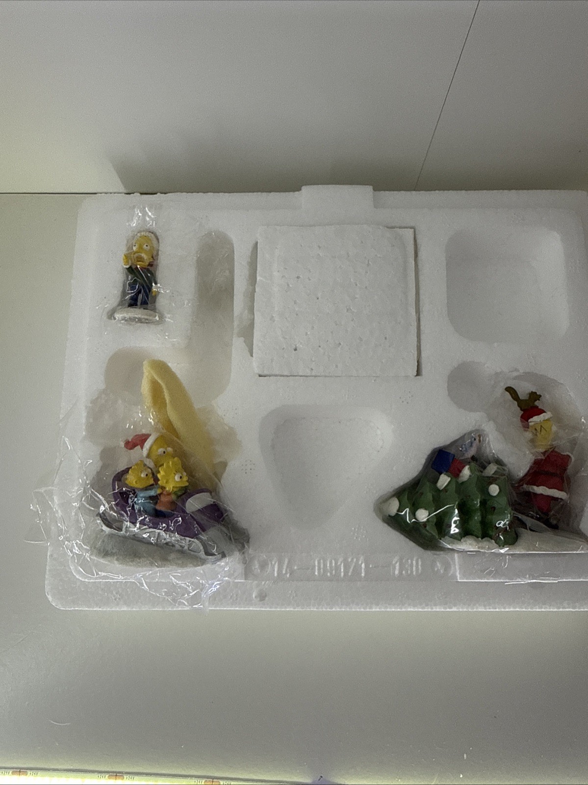 Simpsons Hawthorne Christmas Village Joy Of The Season Figures