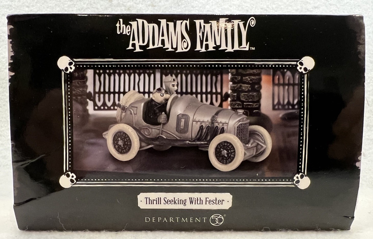 Dept 56 The Addams Family “Thrill Seeking with Uncle Fester” #6004271