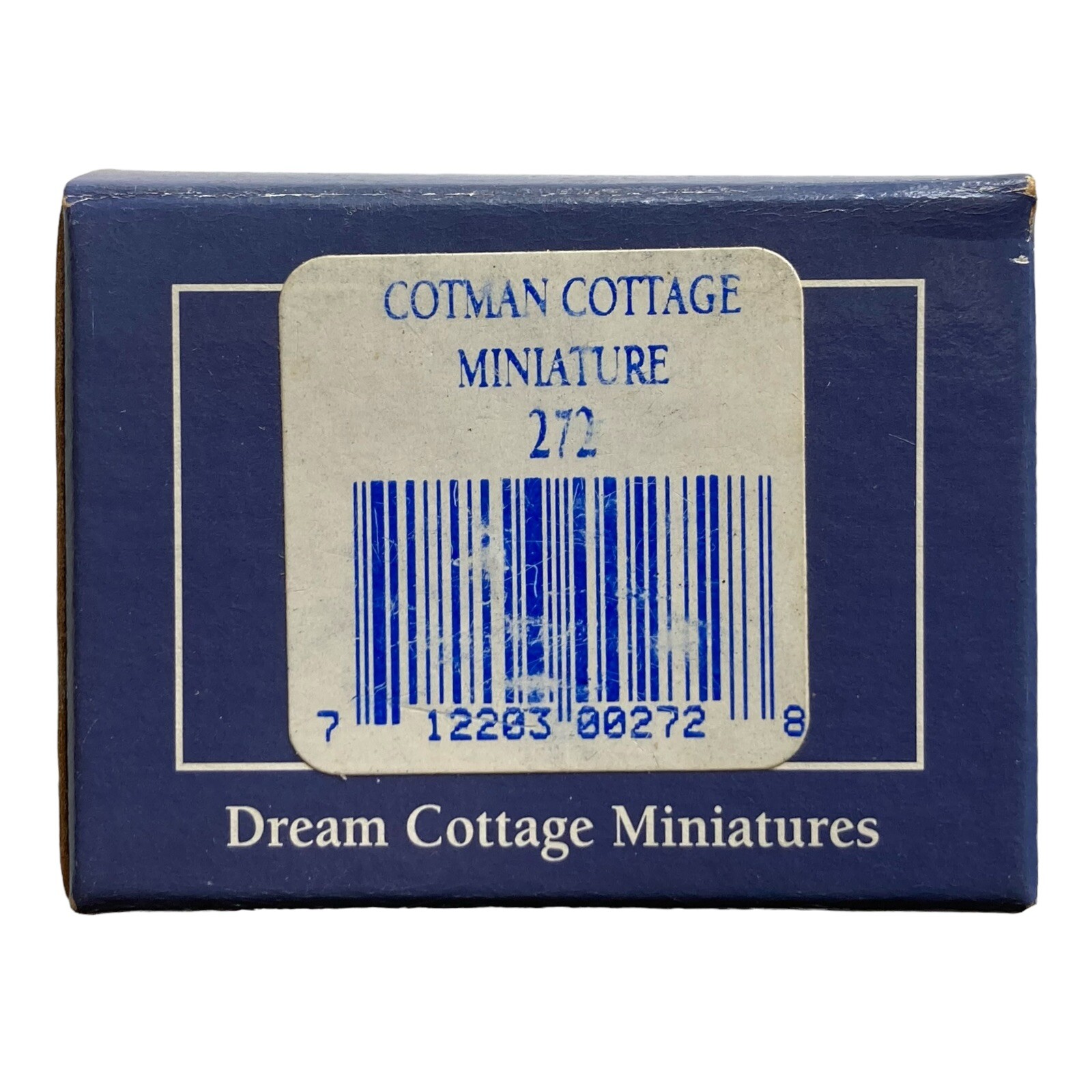 Lilliput Lane Dream Cottage Miniatures Cotman Cottage 272, Vintage 1995 in Box