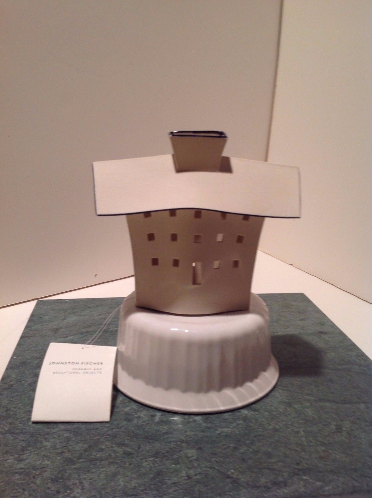 Johnston Fischer 5.5 in Porcelain Tealight House
