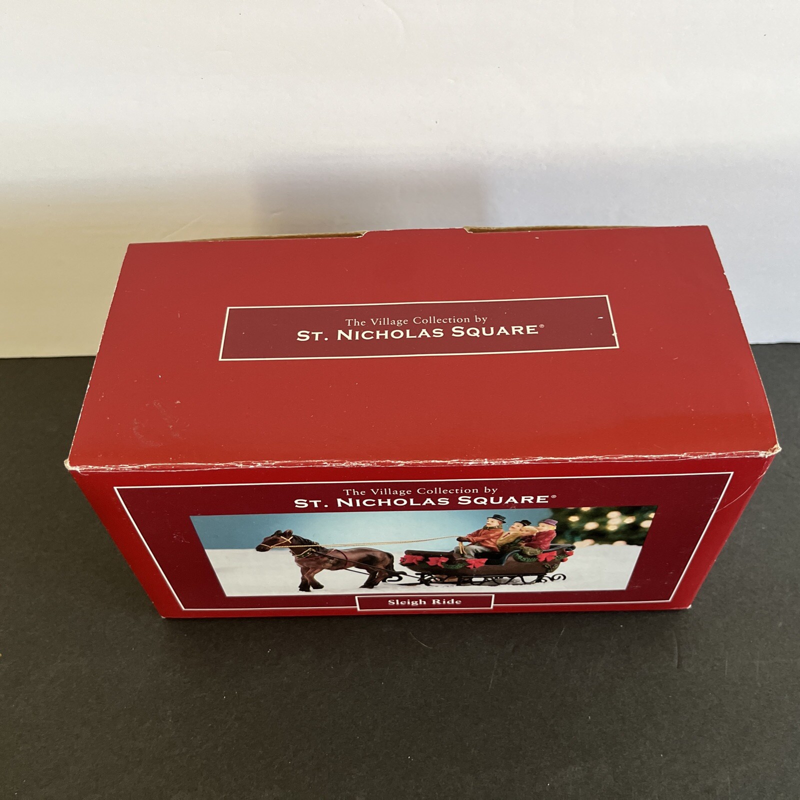 St Nicholas Square Village Collection SLEIGH RIDE The Village Collection