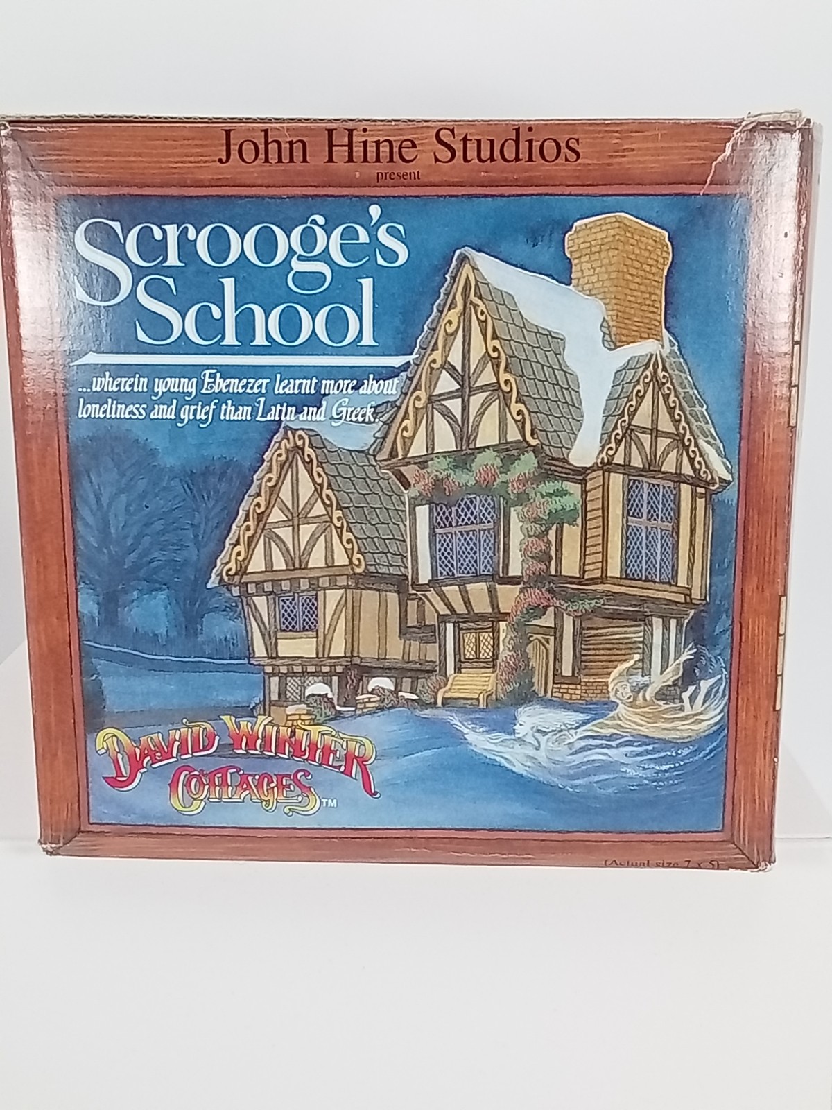 DAVID WINTERS SCROOGE’S SCHOOL 1992