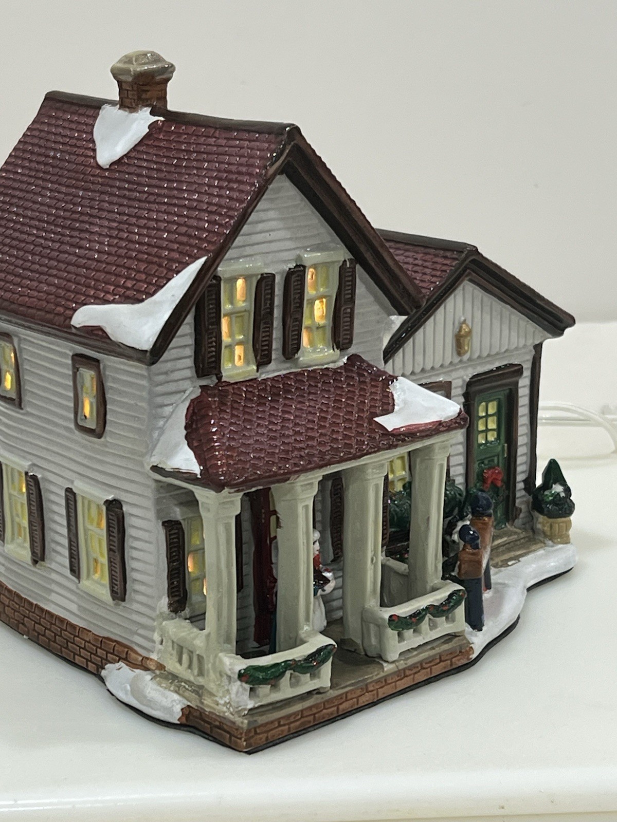 Holiday Time Christmas Village “Nellie’s Jams And Jellies” Vintage Lighted House