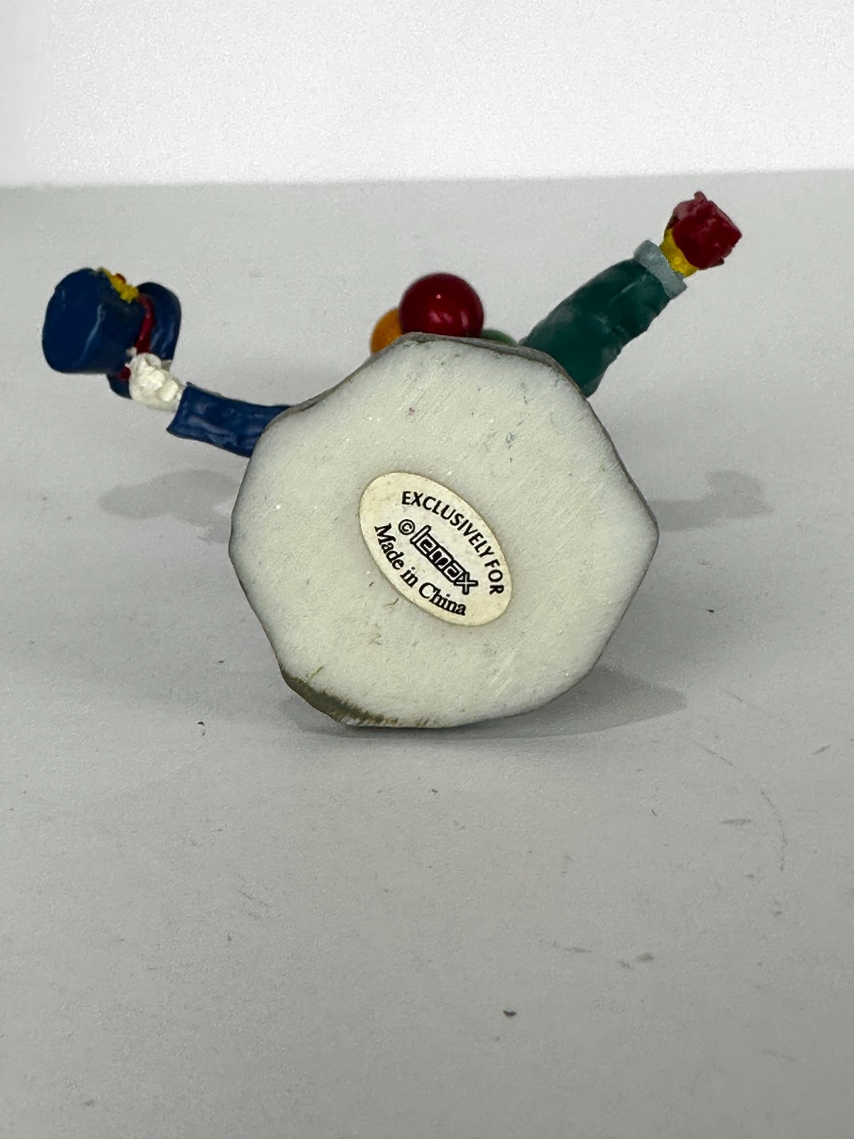Lemax Carnival Clown with Balloons and Hat Figurine Circus Fair Festival