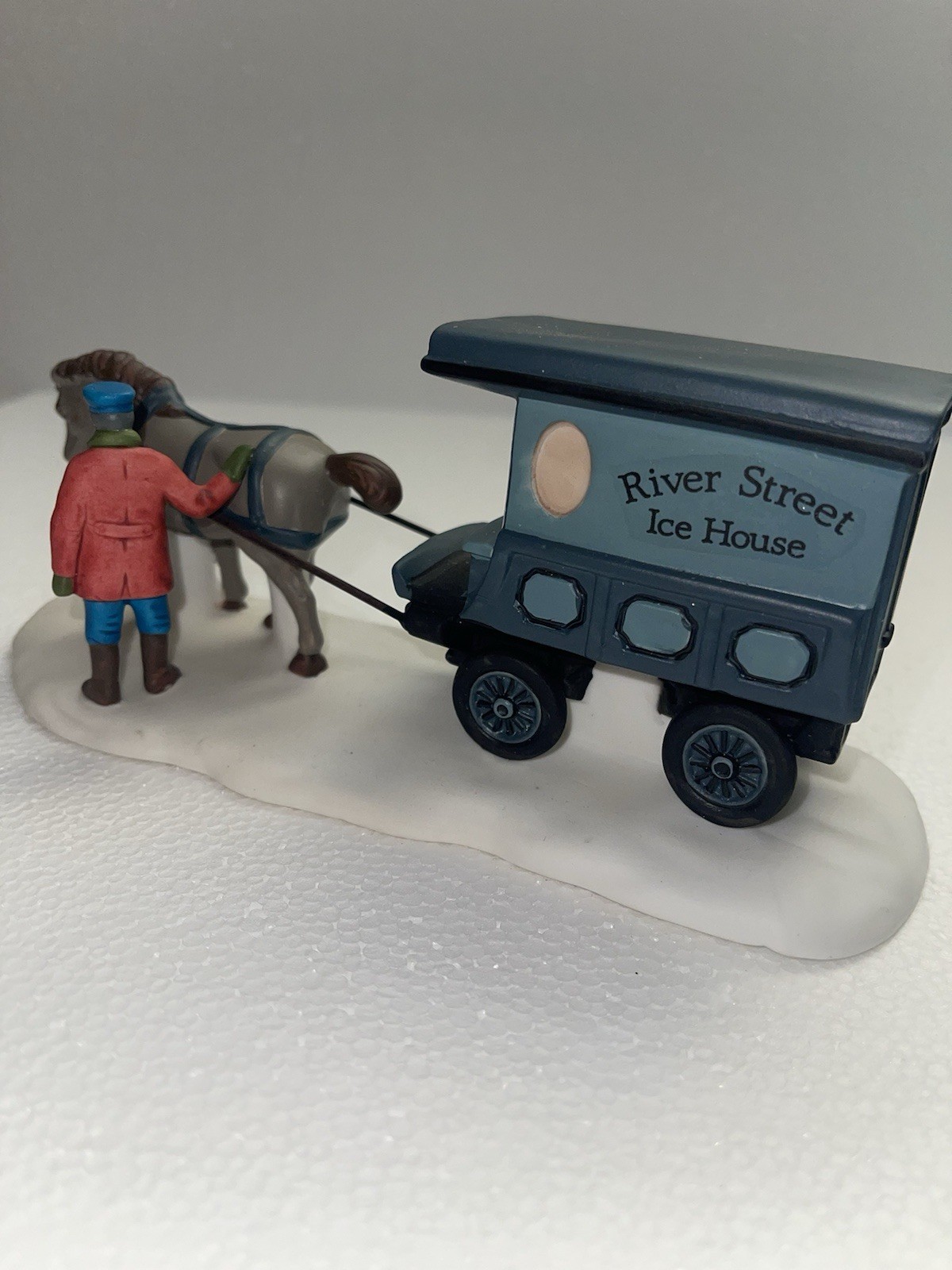 DEPT 56 CHRISTMAS IN THE CITY ACCESSORY RIVER STREET ICE HOUSE CART #5959-0 NEW