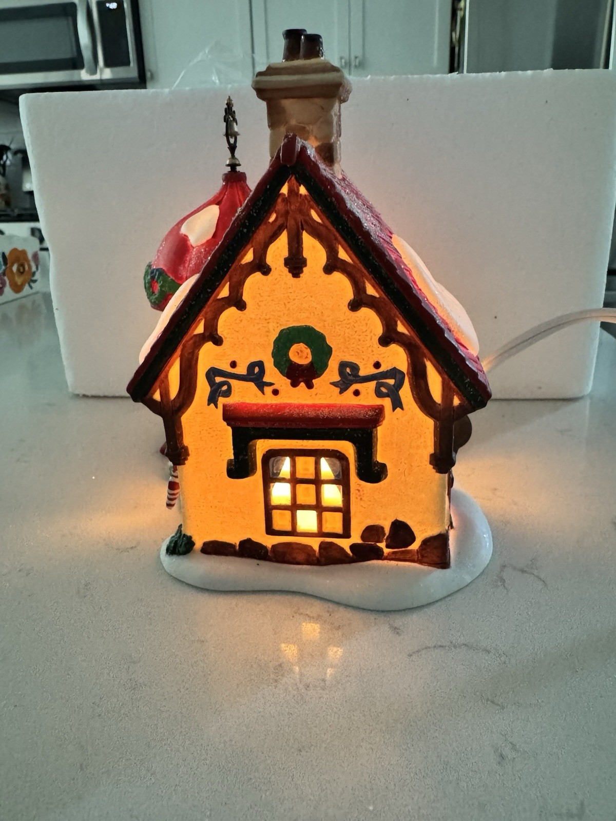 Department 56 North Pole Series Custom Stitchers Elf Land Ceramic 1998 No Box
