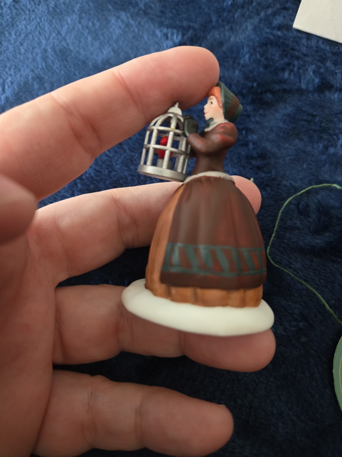 Department 56 Heritage Village The Bird Seller Set Of 3 5803-3 W/box EUC