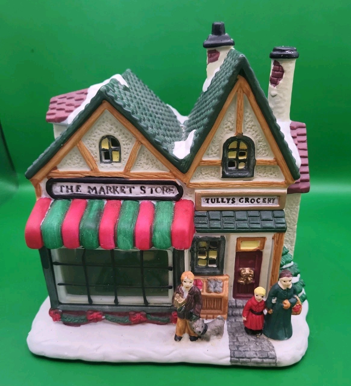 Holiday Expressions The Market Store Tullys Grocery Christmas Village 1998
