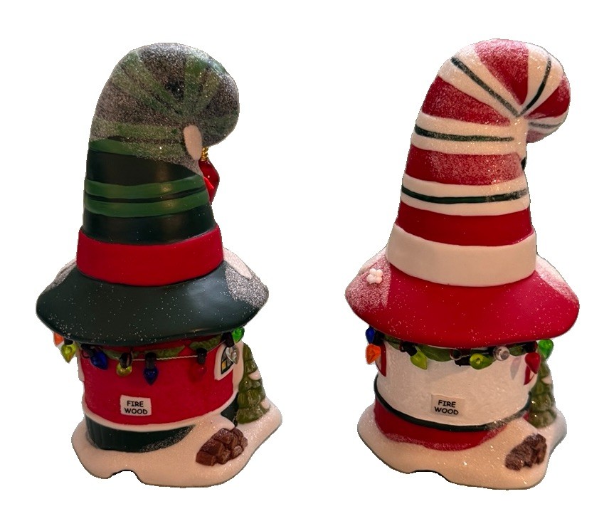 Department 56 North Pole Village Merry Lane Cottages #5 &6 Box Set of 5 NEW RARE