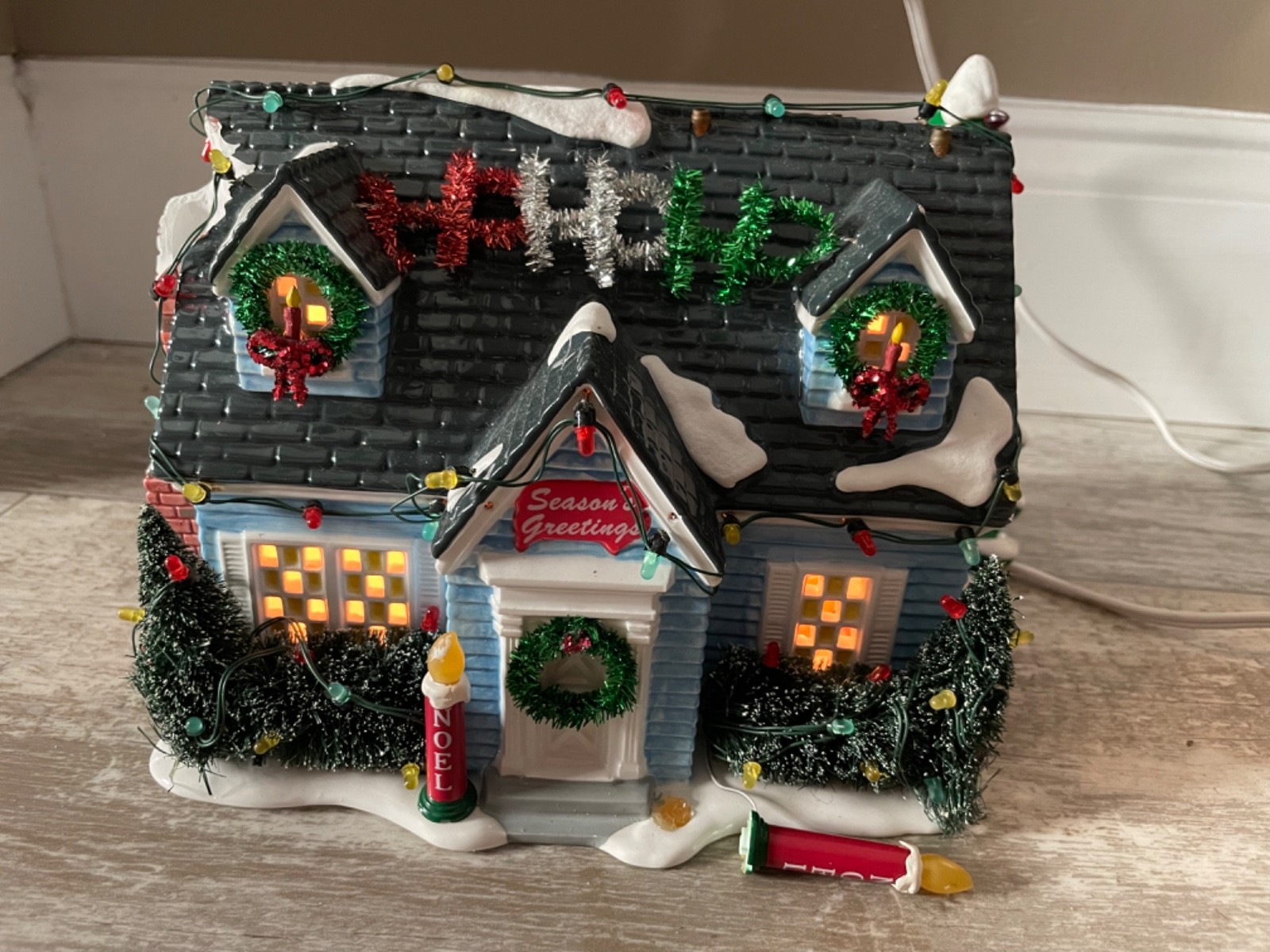 Dept. 56 Original Snow Village “The Holiday House” #56.55048 (Broken Pieces)