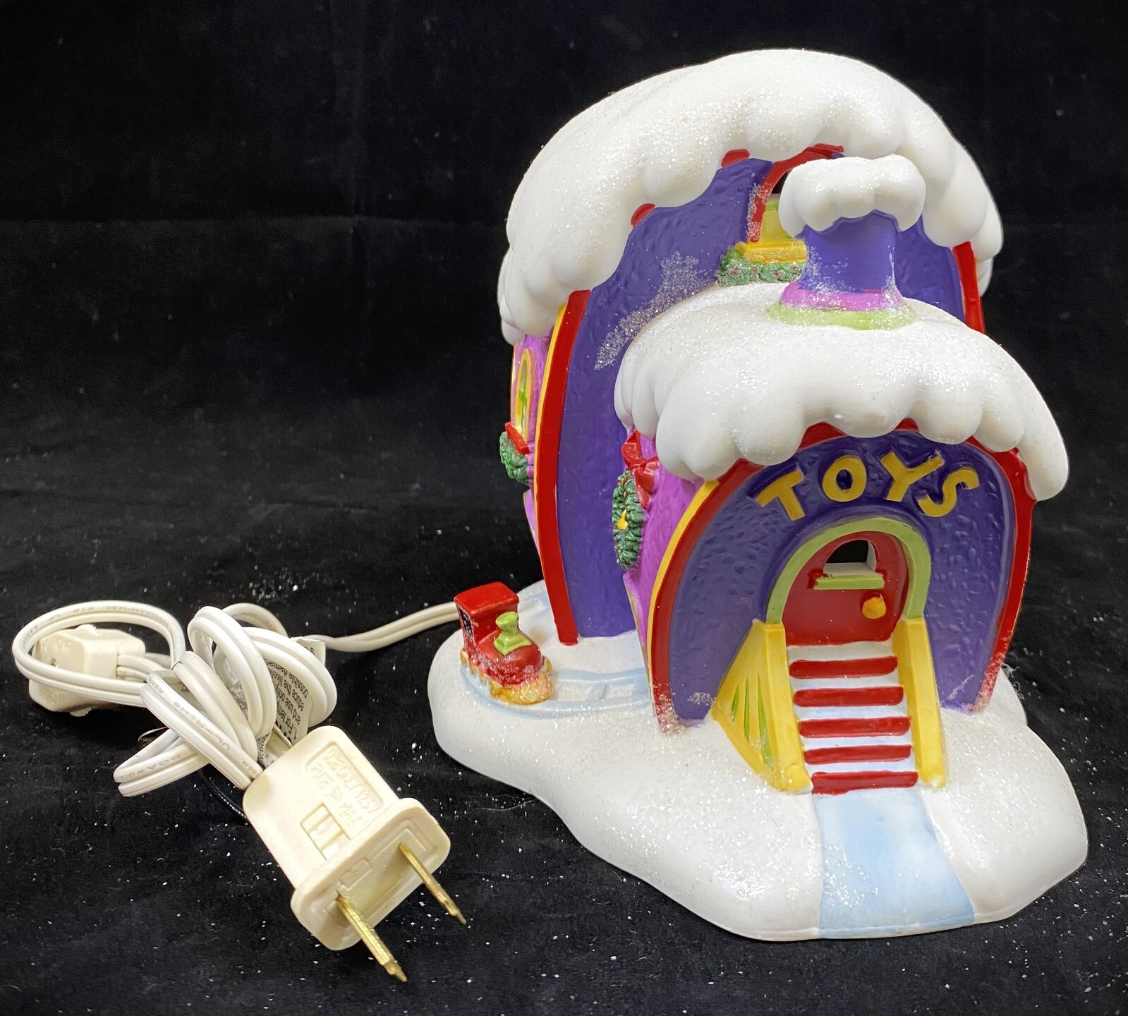 2008 THE GRINCH WHO-VILLE TOY STORE, DEPARTMENT 56 DR. SEUSS