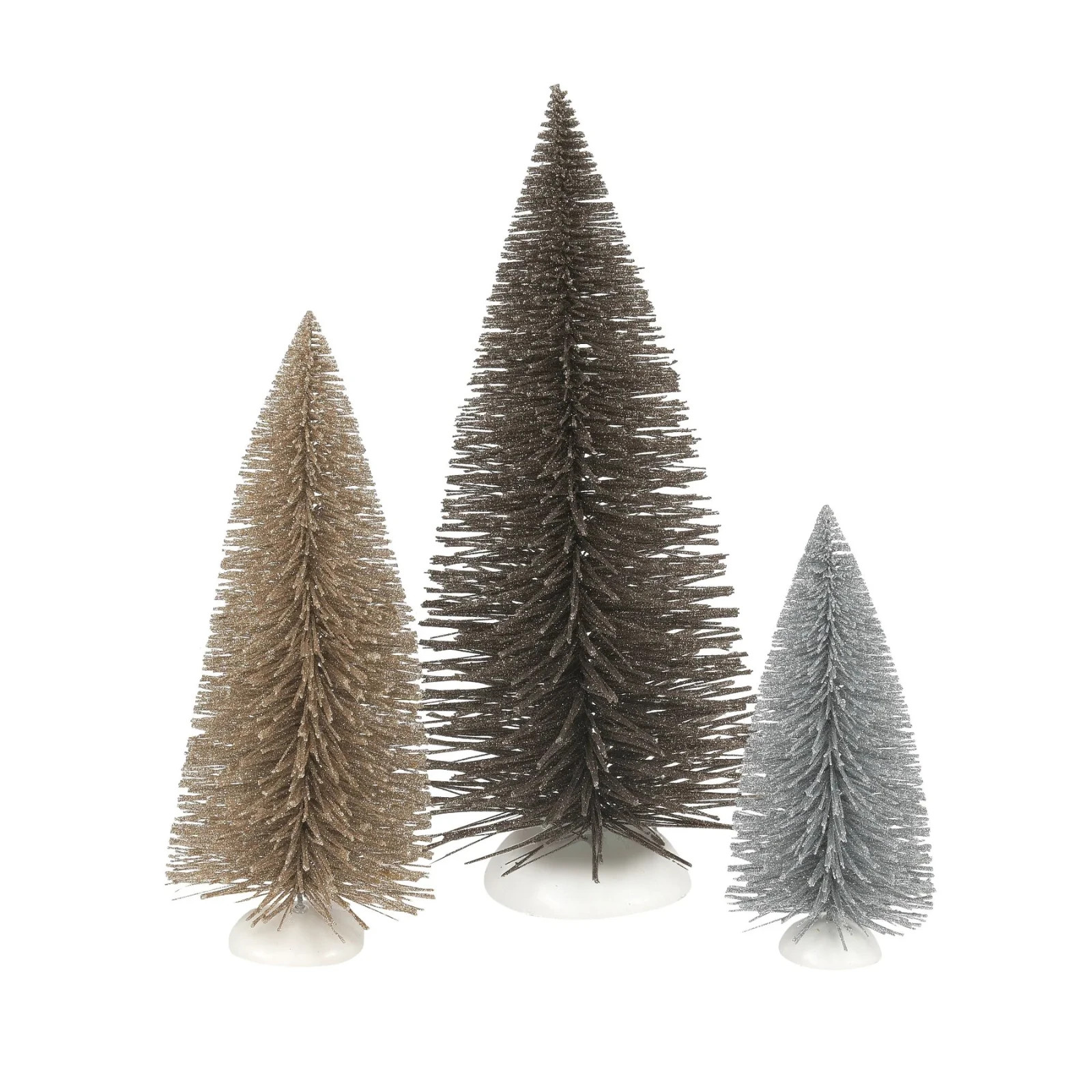 Dept 56 NIGHT ON THE TOWN TREES SET OF 3 General Village Cross Product 6015658