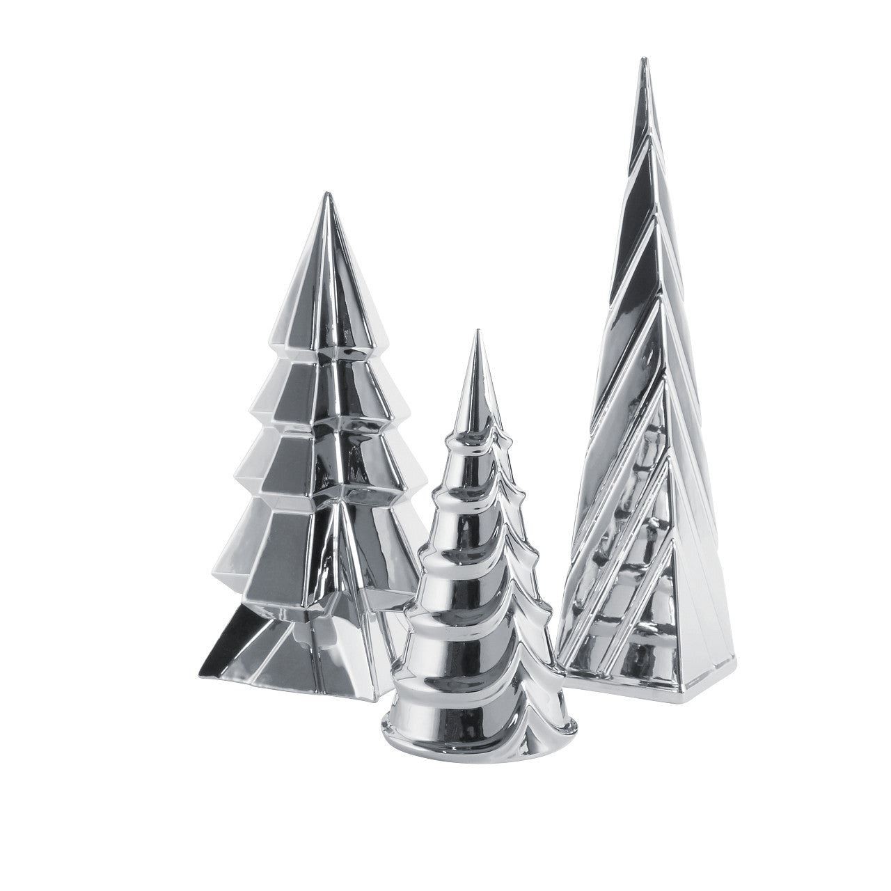 Department 56 Cross Product Village Accessory Gatsby Trees Set of 3 6018409