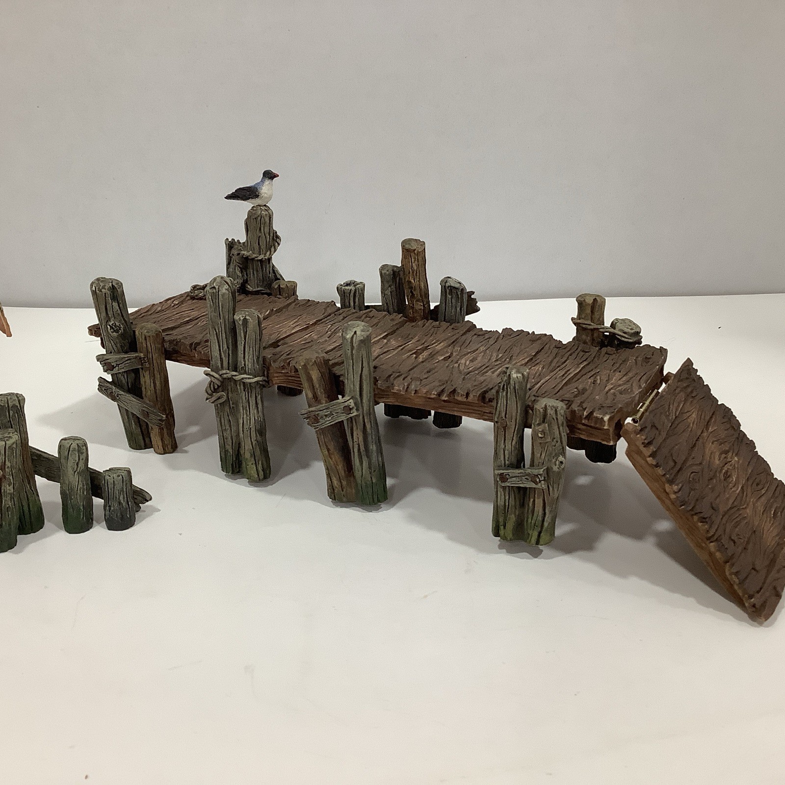 Dept 56 Heritage Village Accessory #52766 “Wooden Pier” Set Of 2