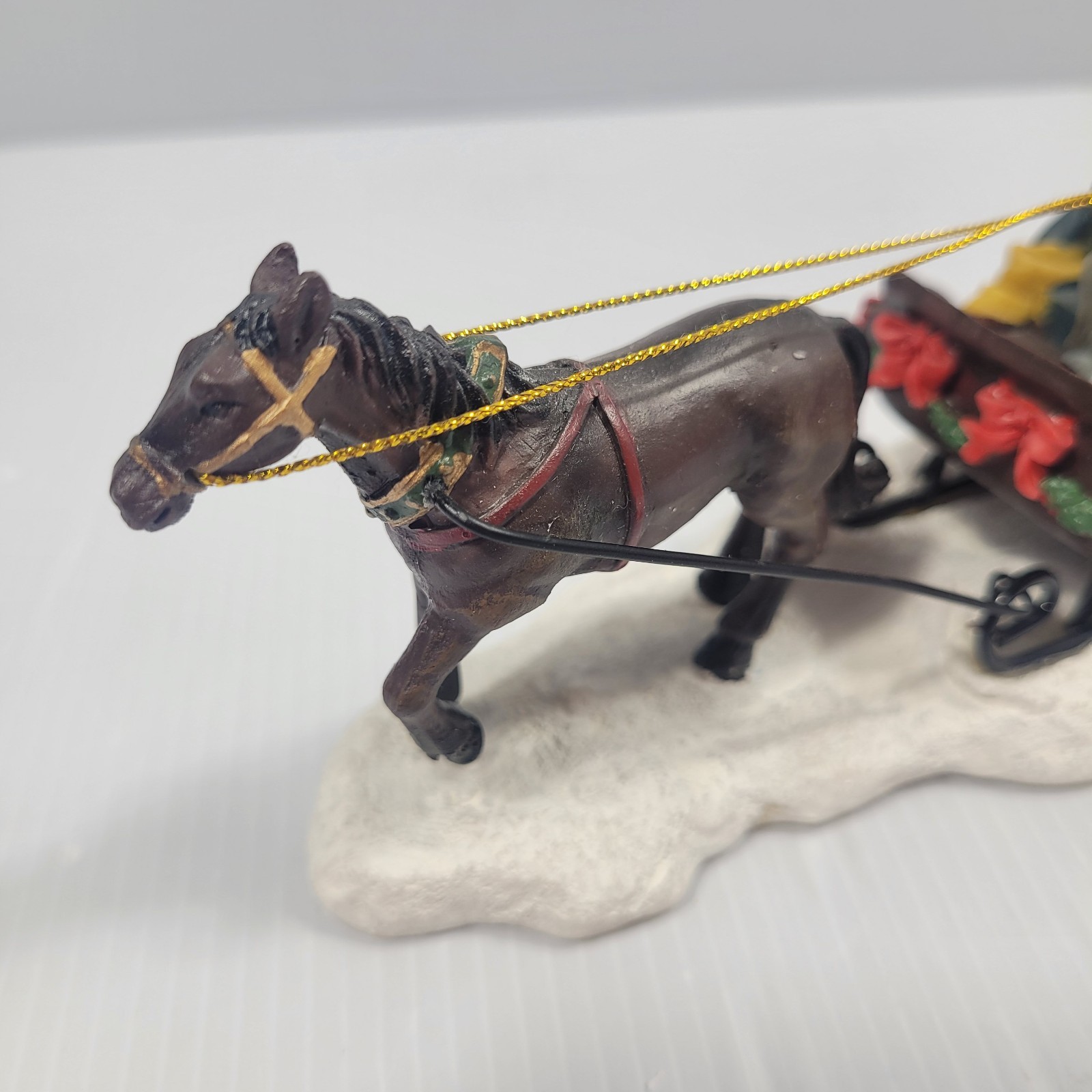 St Nicholas Square Sleigh Ride | Christmas Village Accessory | Original Box