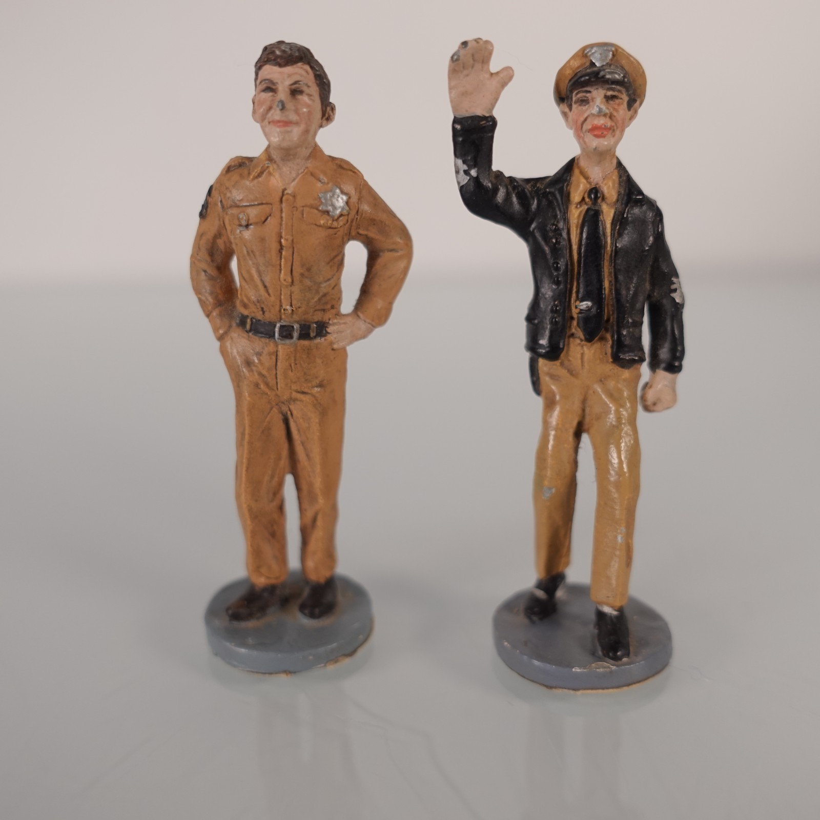 Hawthorne Village Welcome to Mayberry Andy & Barney Metal Figurines 91351 90352