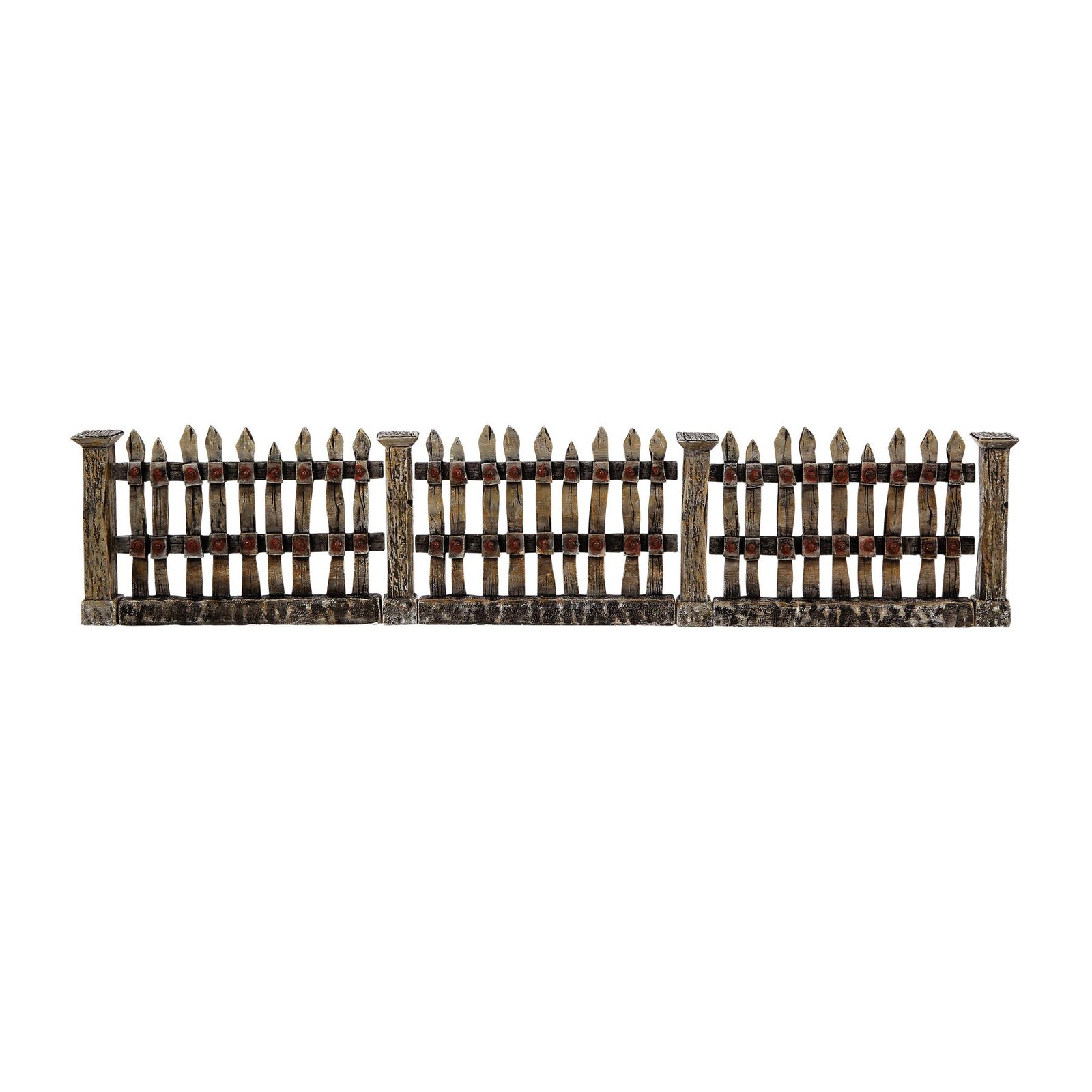 Dept 56 Cross Product Village Accessory Village Line Fence Set of 7 6018475