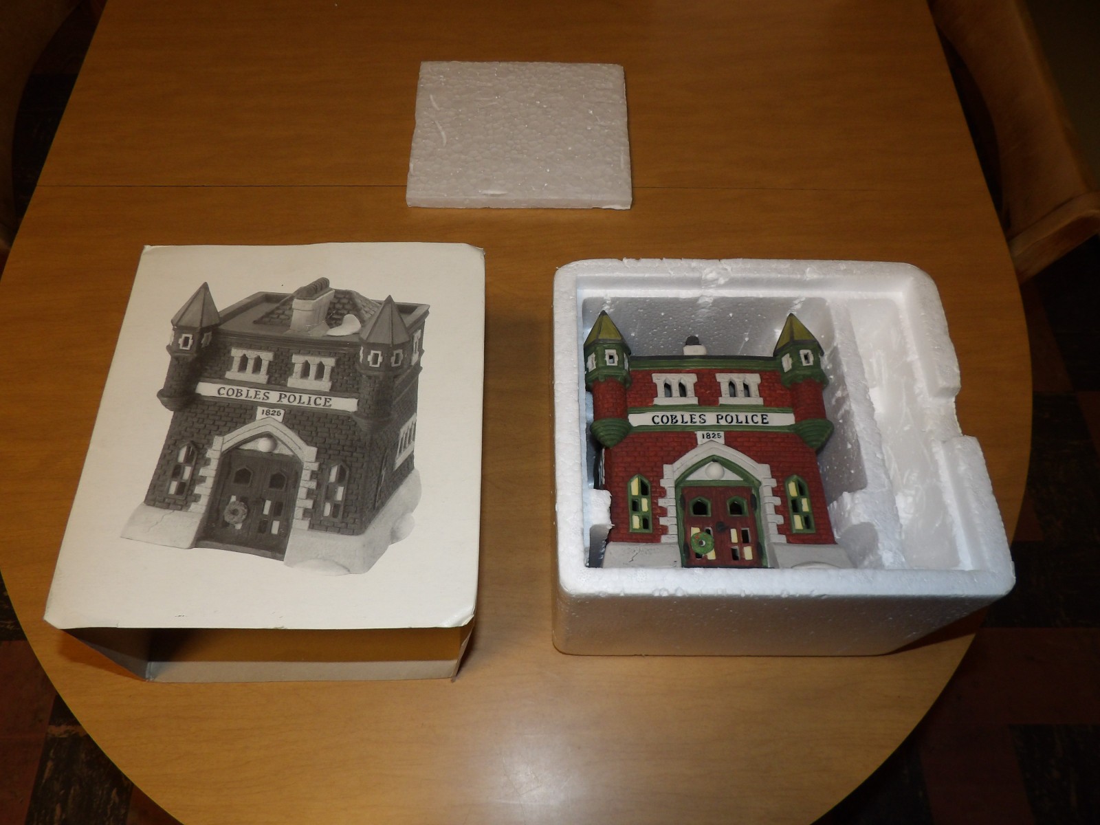 Department 56 The Dickens Village Series: Cobles Police Station with Box!