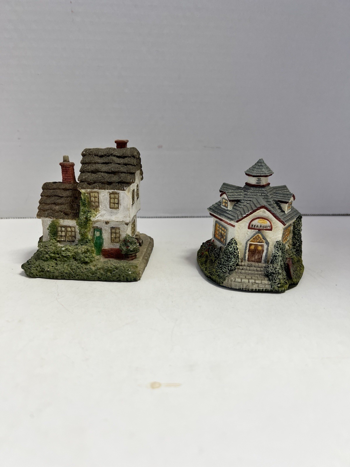 The Cats Meow Village Lot of 5 Signed Faline Jones Wood Shelf Sitters