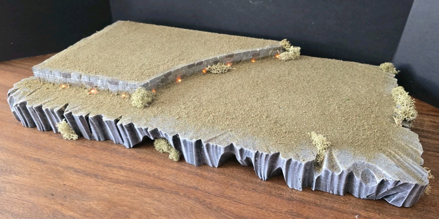 Halloween Village Display Platform for Department 56 Lemax Displays 24″ x 12″