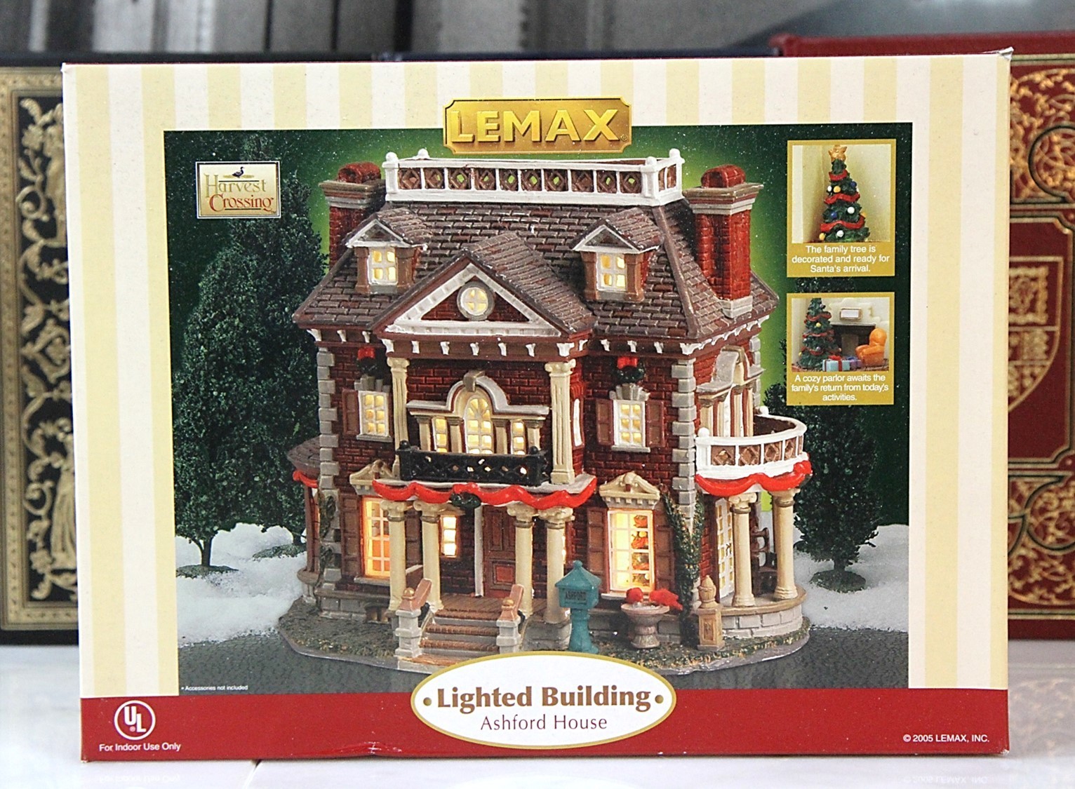 LEMAX ASHFORD HOUSE HARVEST CROSSING VILLAGE COLLECTION CHRISTMAS VILLAGE —