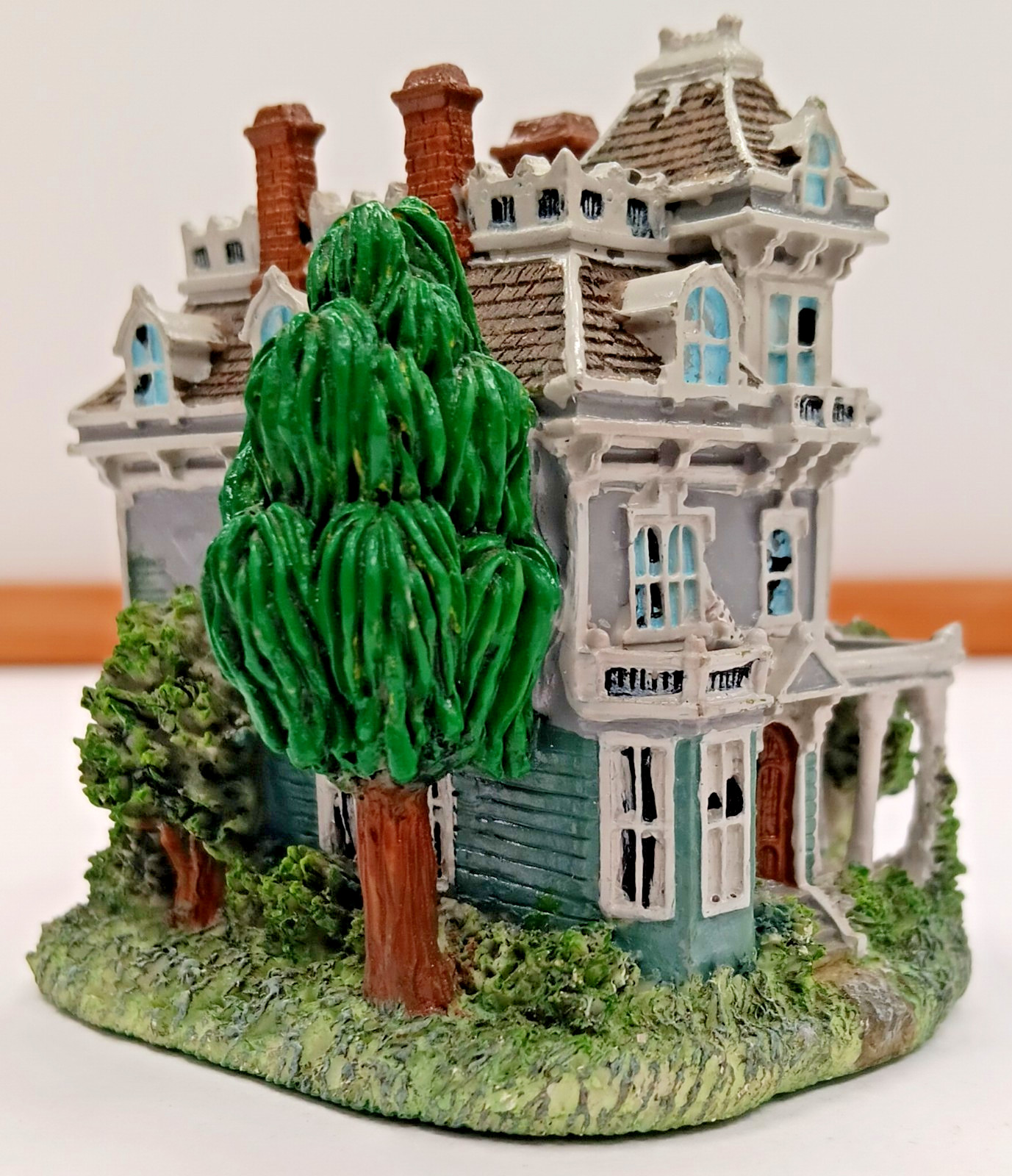 Liberty Falls Village HAUNTED HOUSE AH227 2001 Miniature Bldg. Halloween NO BOX