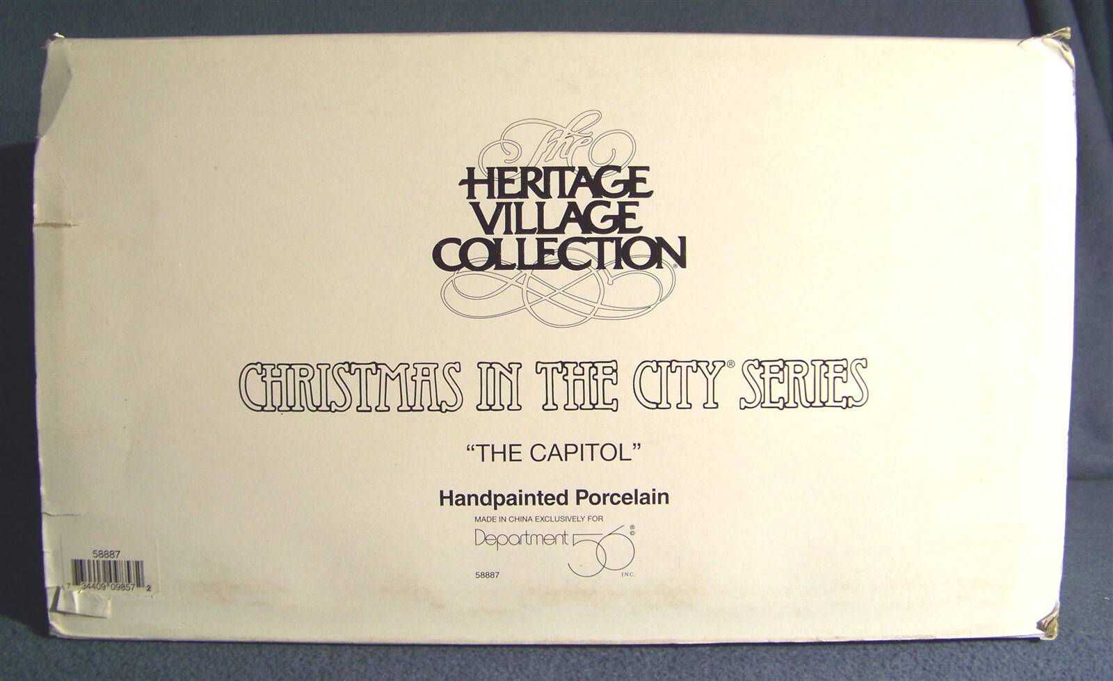 Dept 56 – The Capitol – Christmas in the City – 58887 – EUC