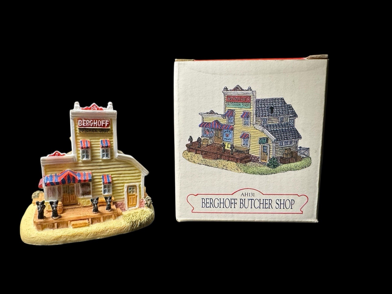 Vintage Liberty Falls Americana Collection Berghoff Butcher Shop AH131
