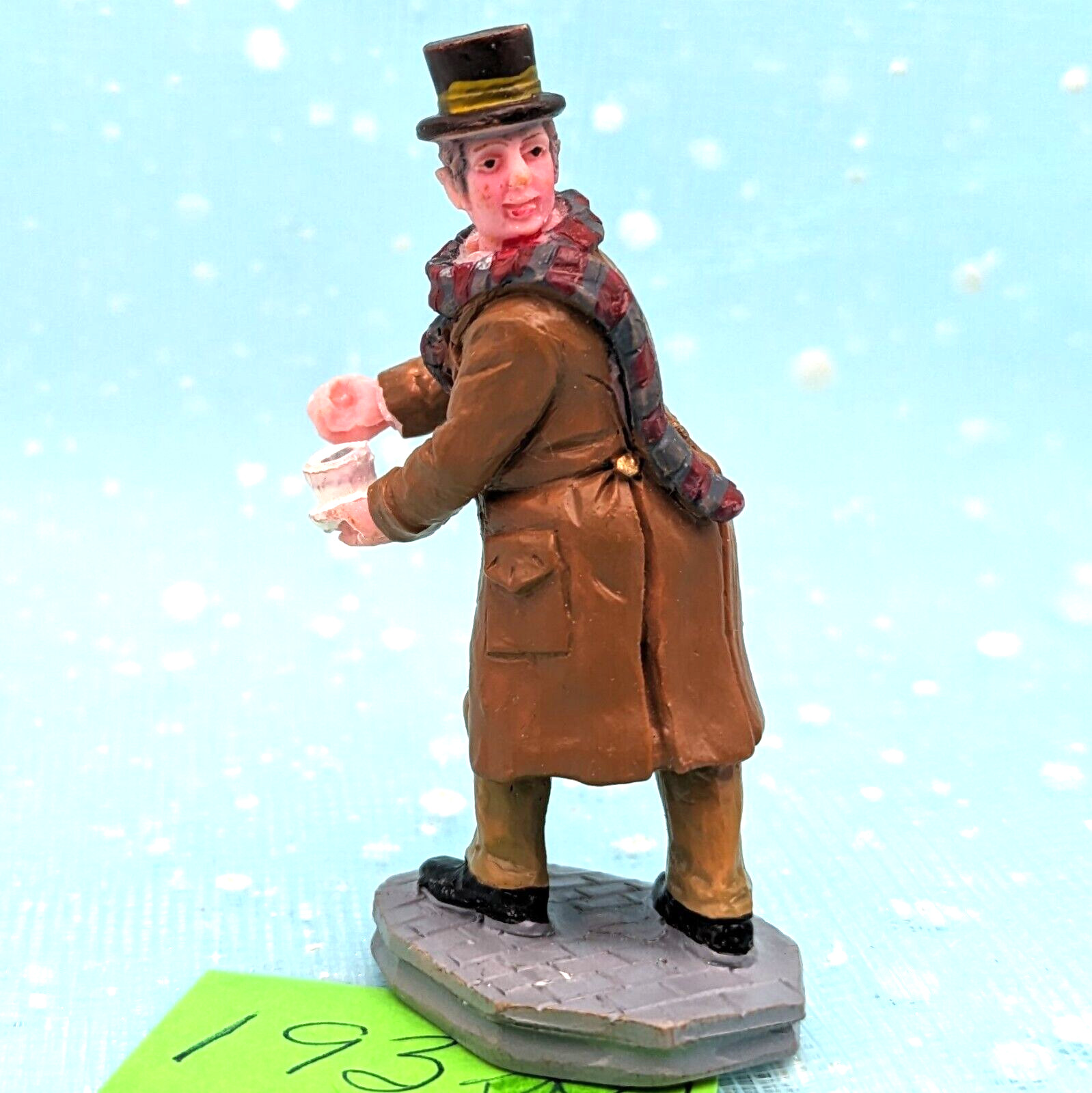 Lemax Coffee Stall Victorian vendor Christmas Village Figurines NO BOX INV193