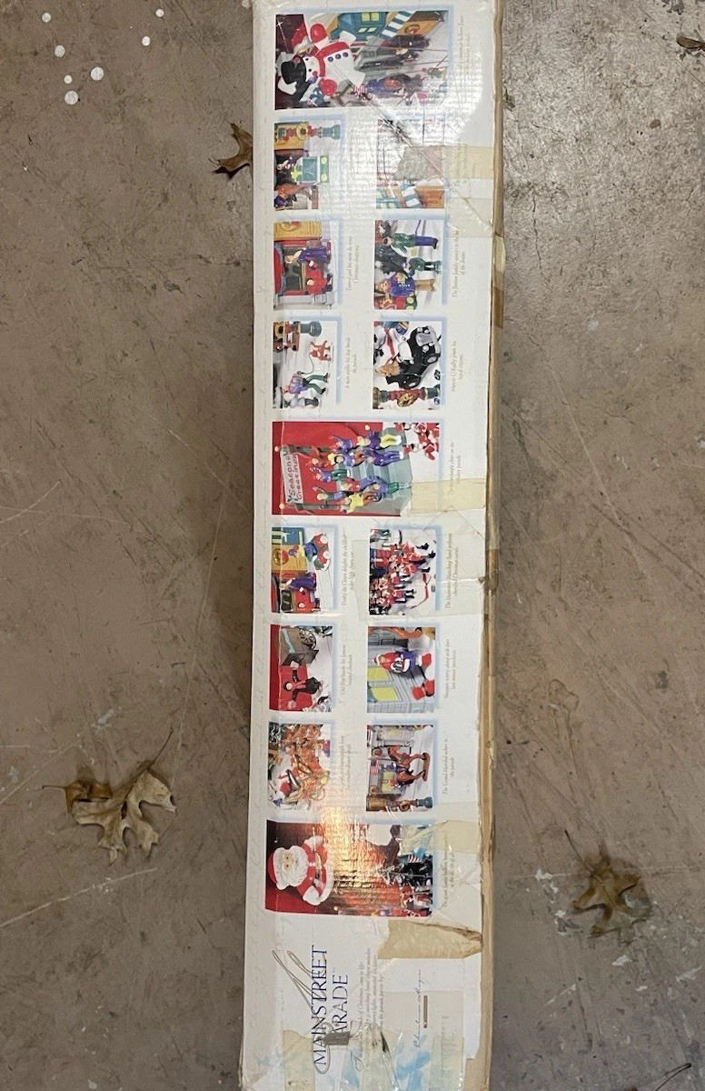 Trendmasters Main Street Parade Christmas Magic 1998 Vintage Working Works Great
