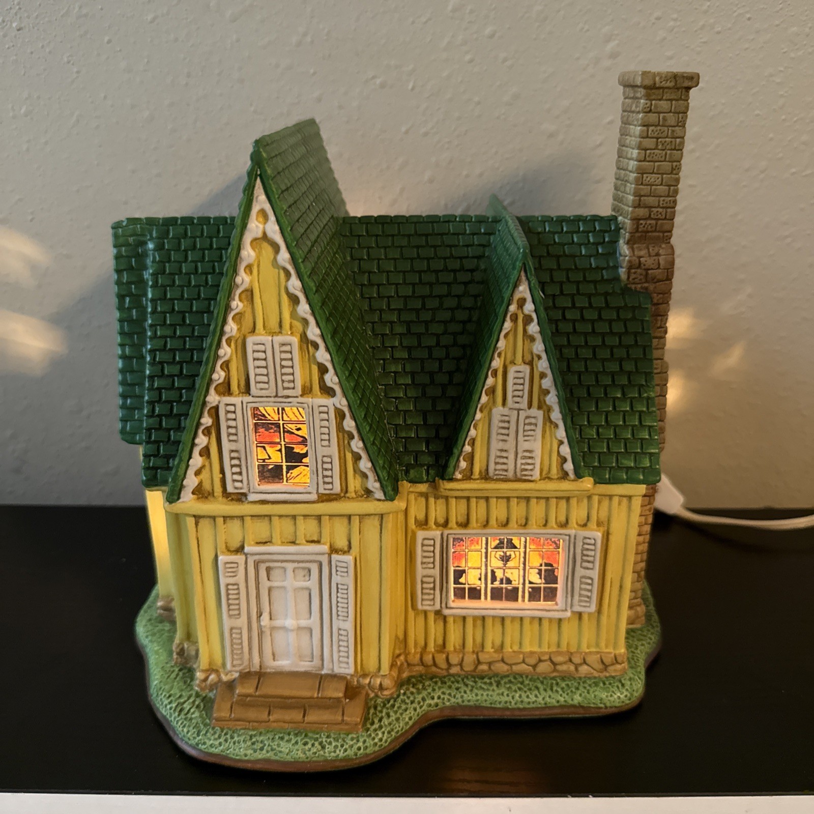 VGT Lefton Bradley House Lighted Colonial Village Lmtd Edtn 2784/4500 Works Box