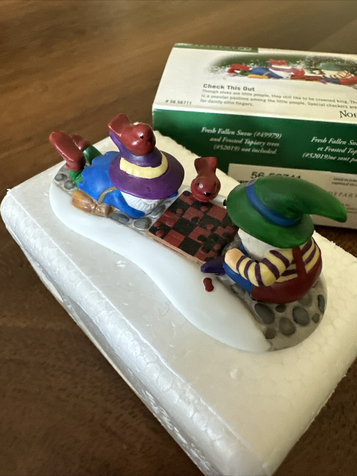Dept 56 “Check This Out” North Pole Series Village Accessory #56.56711