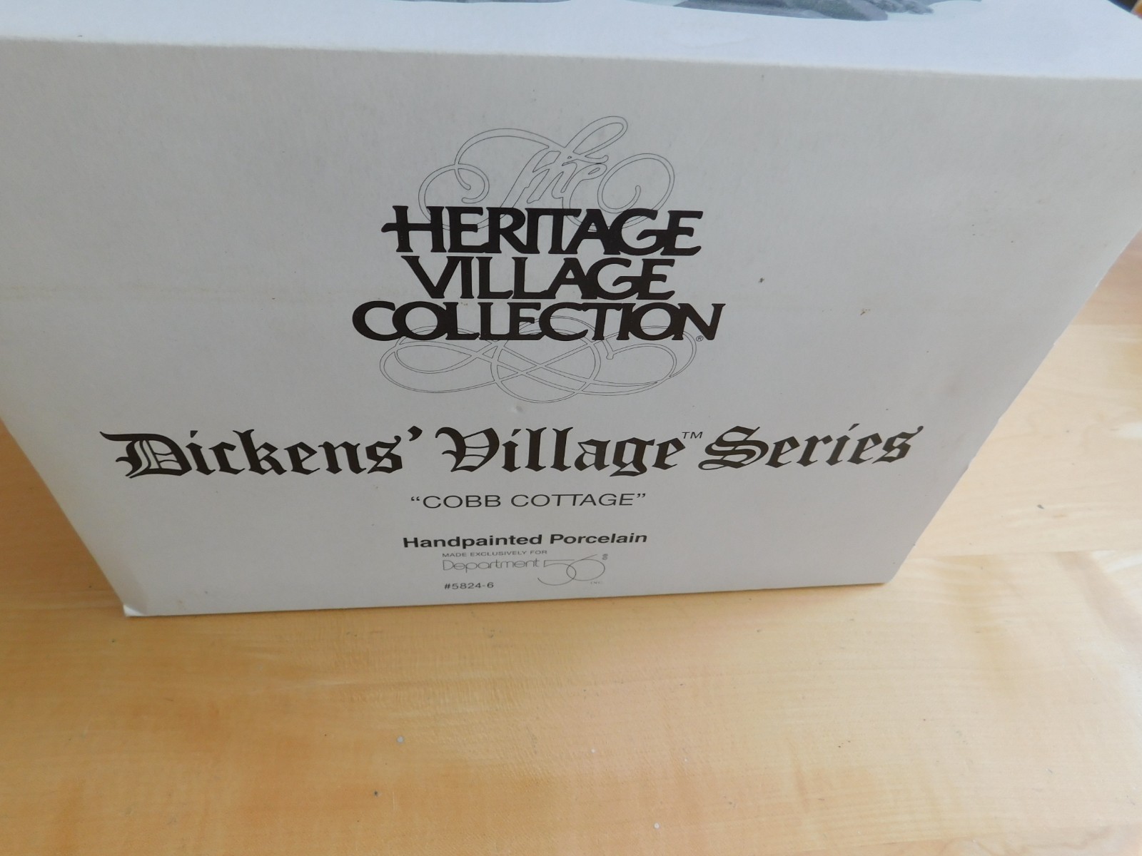 Cobb Cottage 1994 -Department 56, Dickens Village Series, #58246, Light & Box