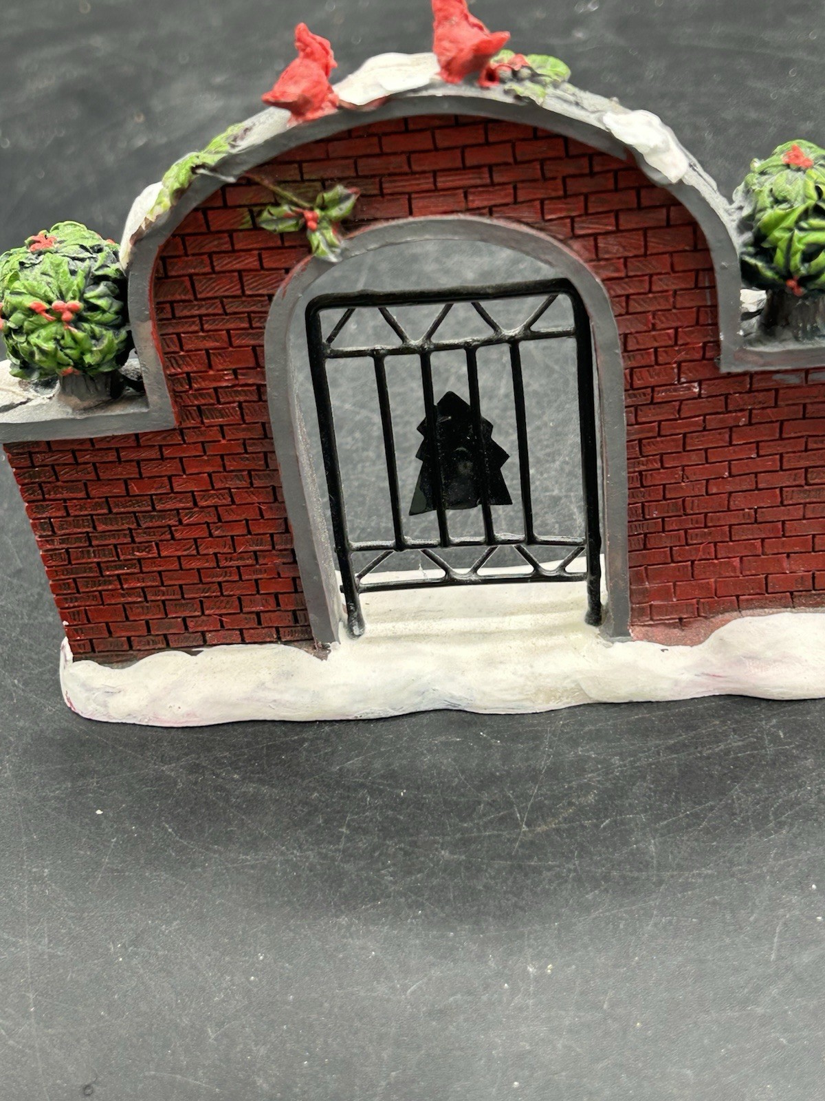 Holiday Inspirations Towne Series House Accessory Christmas Village Gate