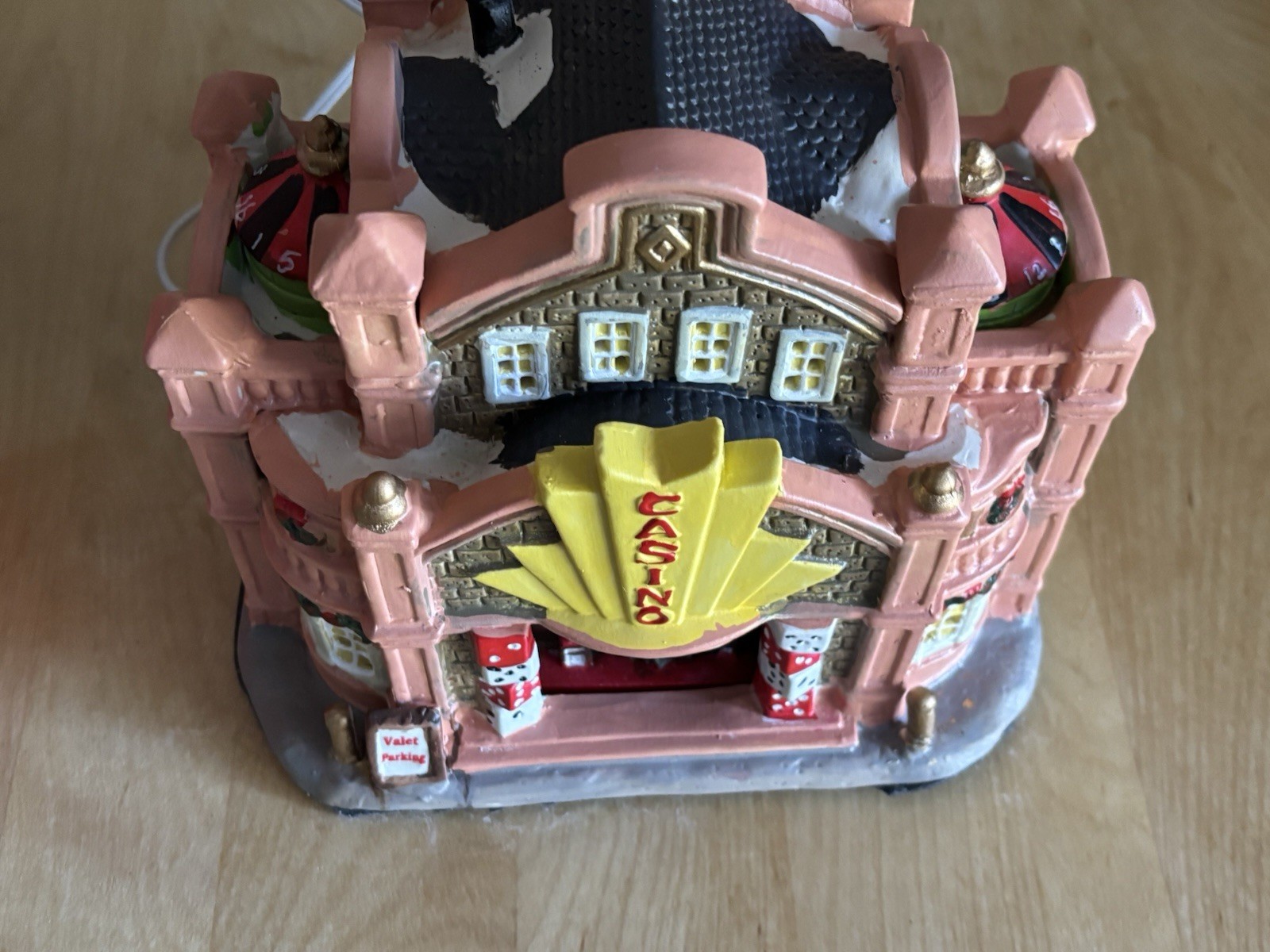 2023 Holiday Time Vintage Victorian Casino Christmas Village Light Up