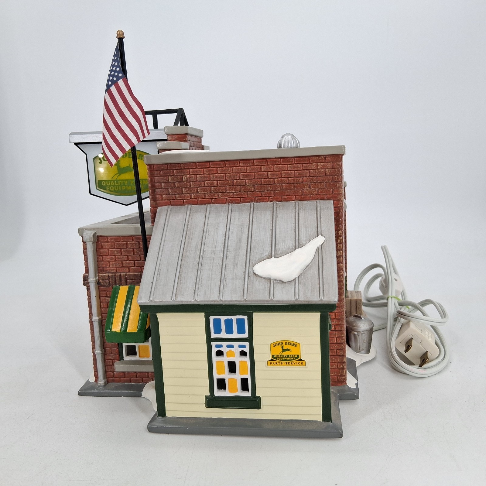 Dept 56 Buck’s County Abner’s Implement Co John Deere #55052 – No Gas Pump