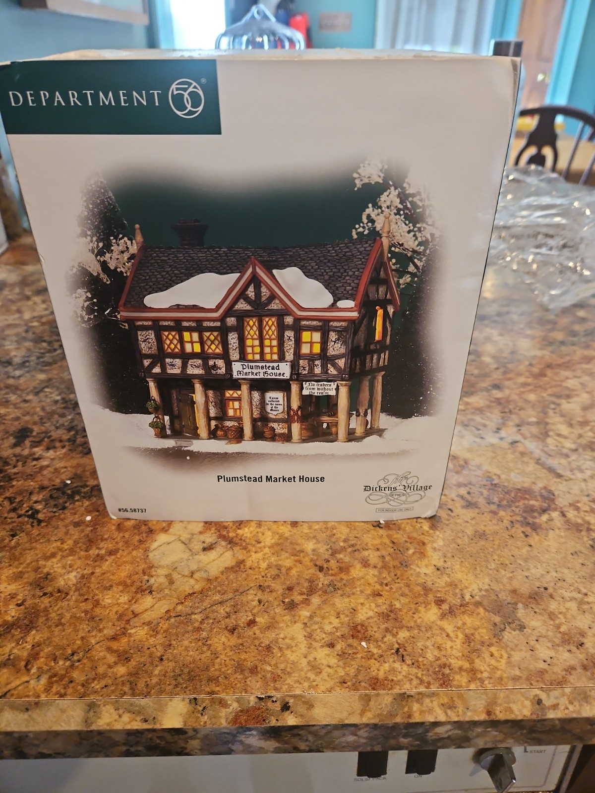 NIB Dept. 56 Dickens Village 2006 Plumstead Market House #56.58737