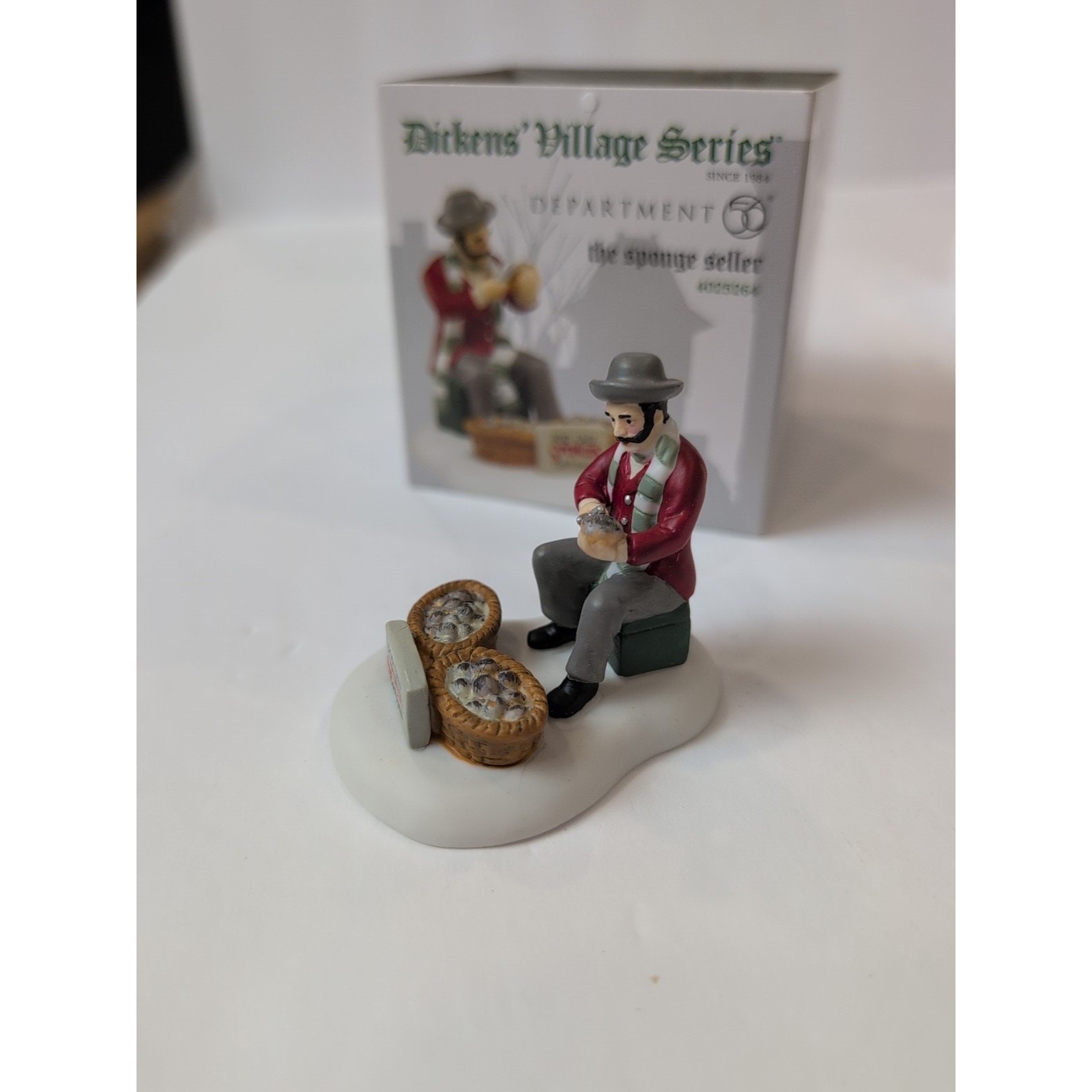 Dept 56 Dickens Village – The Sponge Seller – #4025264 – With Box
