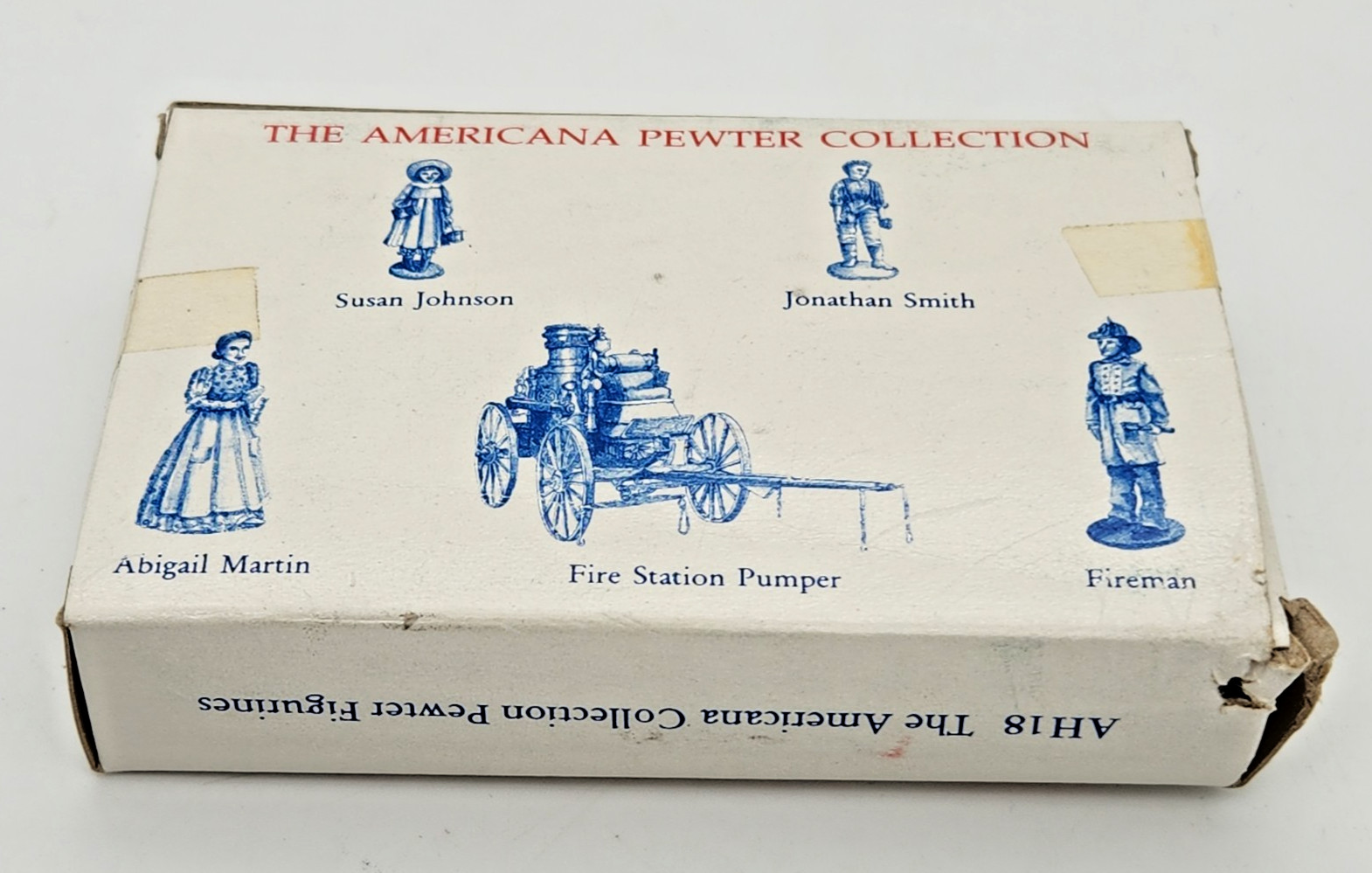 2 Boxes Liberty Falls Americana Pewter Collection AH18, & AH19 (READ, missing 1)