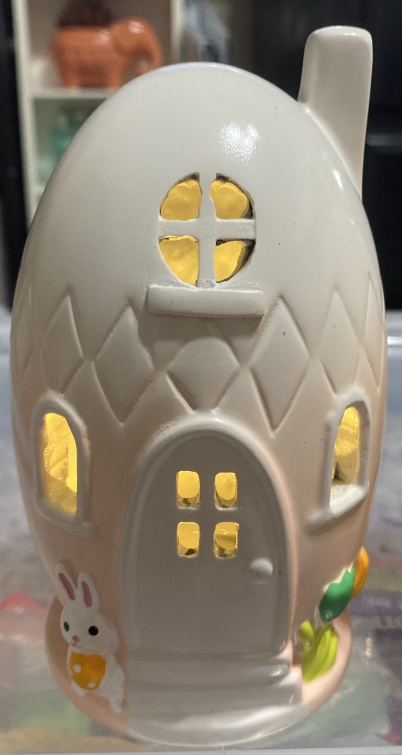 Spritz Light Up House Set. Indoor Spring Decor. Batteries Included. Brand New.