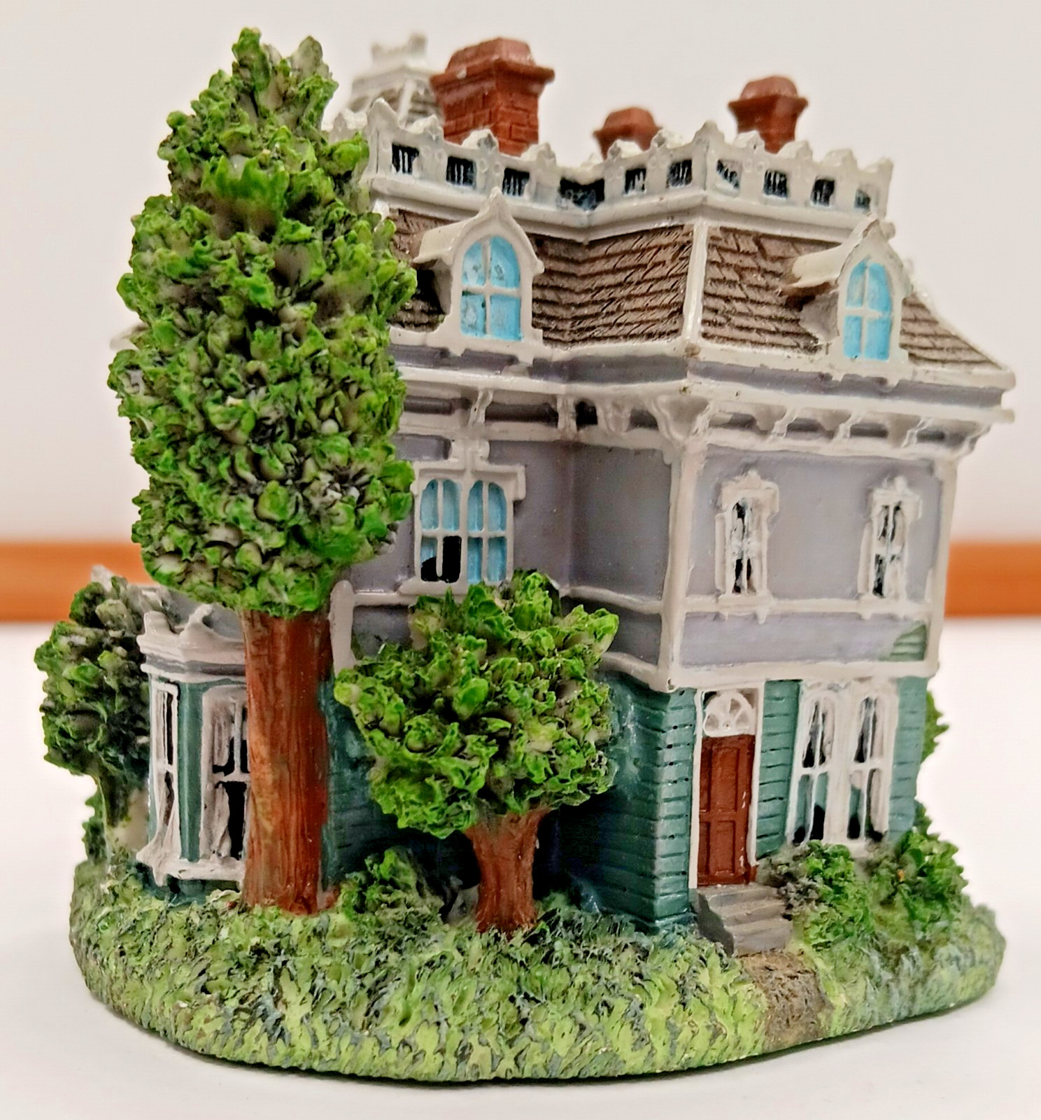 Liberty Falls Village HAUNTED HOUSE AH227 2001 Miniature Bldg. Halloween NO BOX