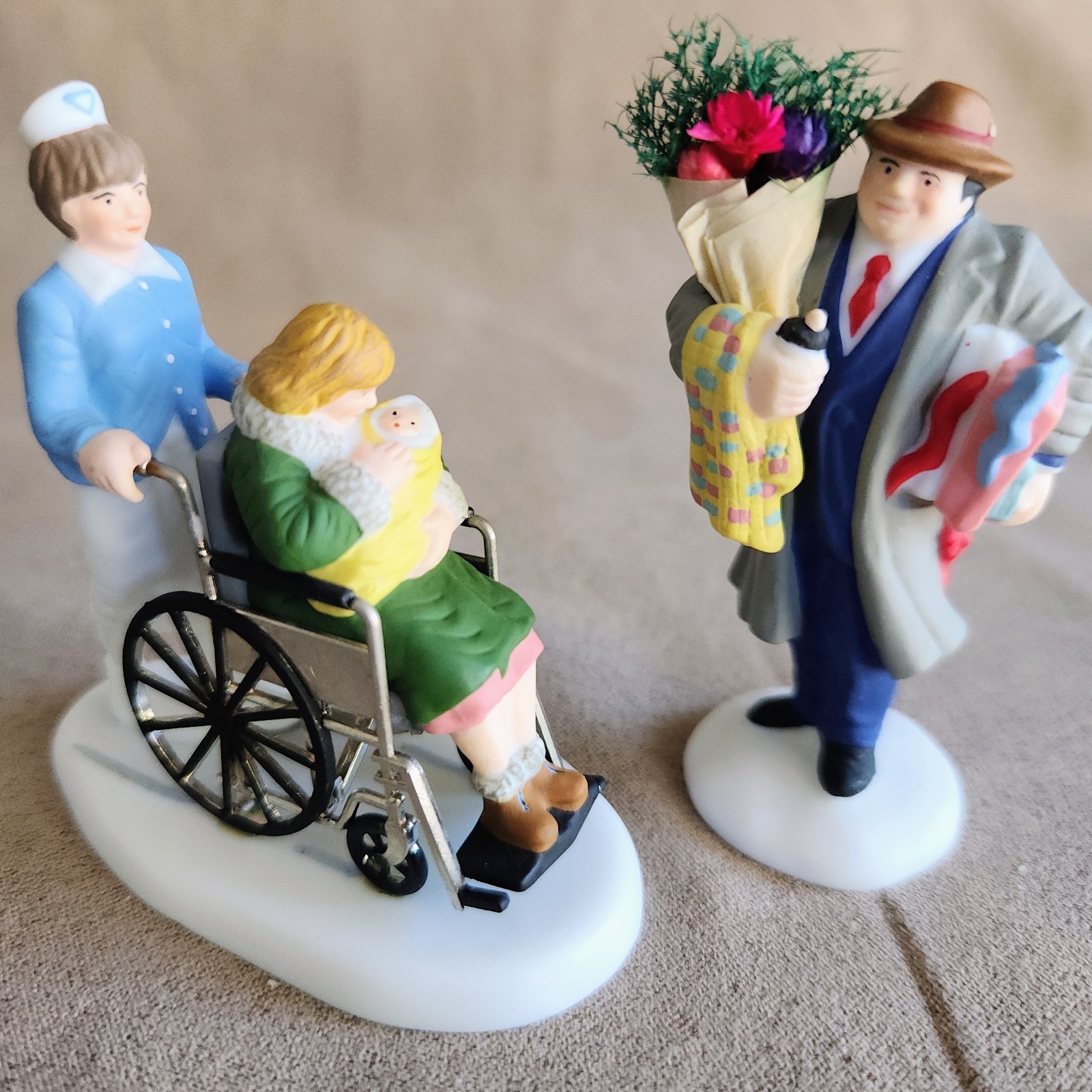 Bringing Home The Baby #58909 Dept. 56 Christmas In The City -BUYER GUARANTEE